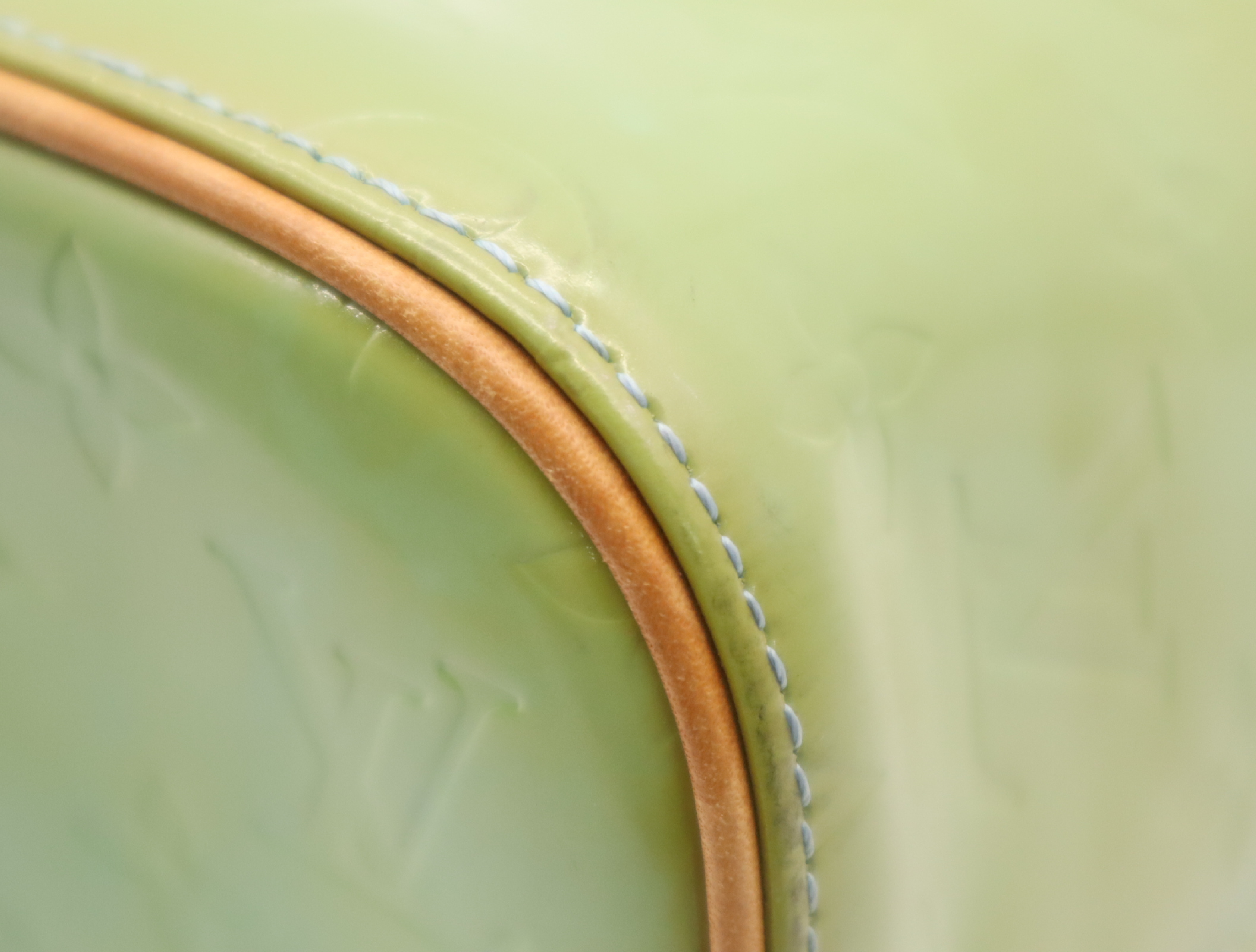 M91053 Vernis Houston Green Handbag — view 7