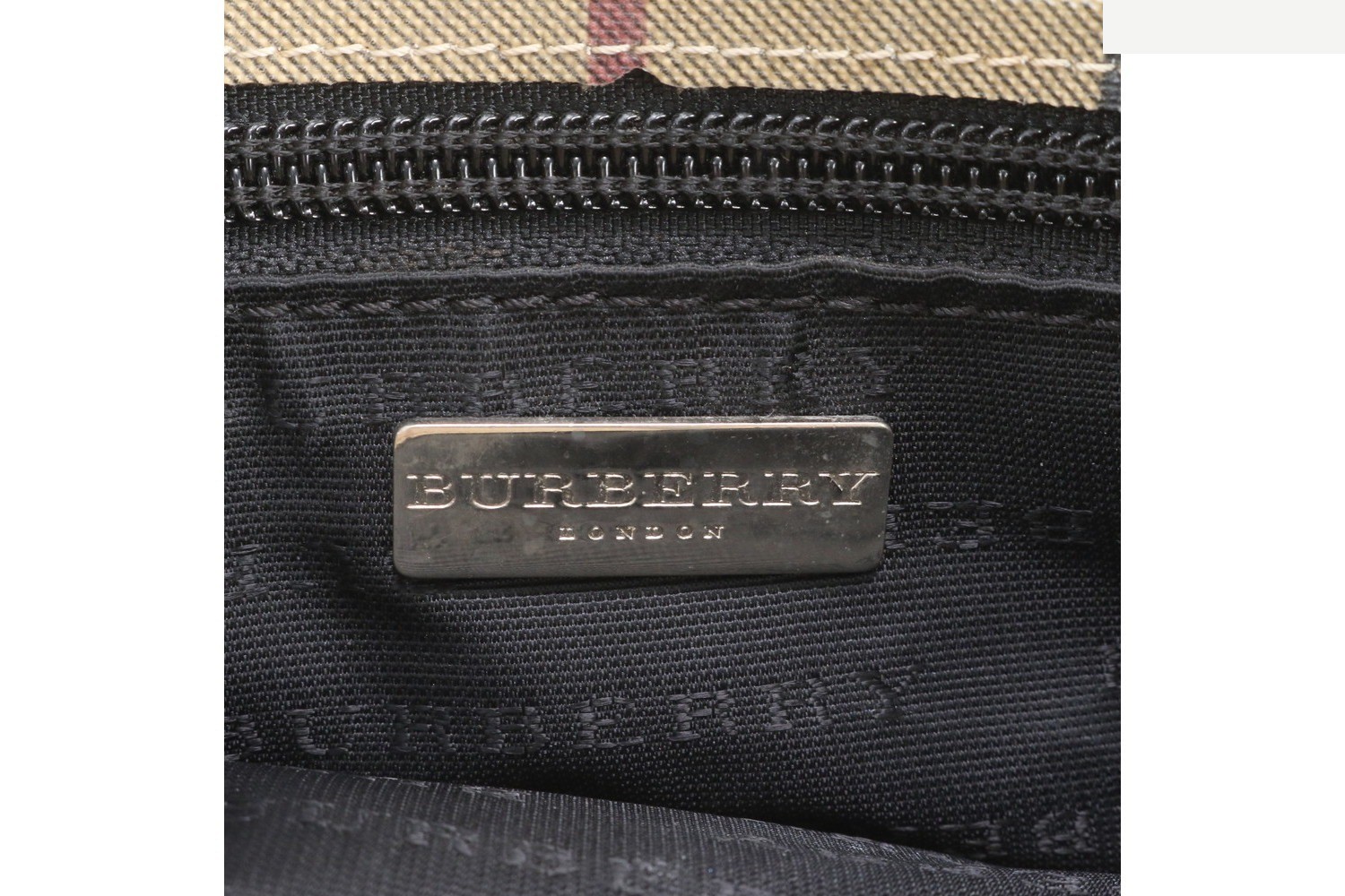 Nova Check Leather Tote Bag, Shoulder Bag — view 8