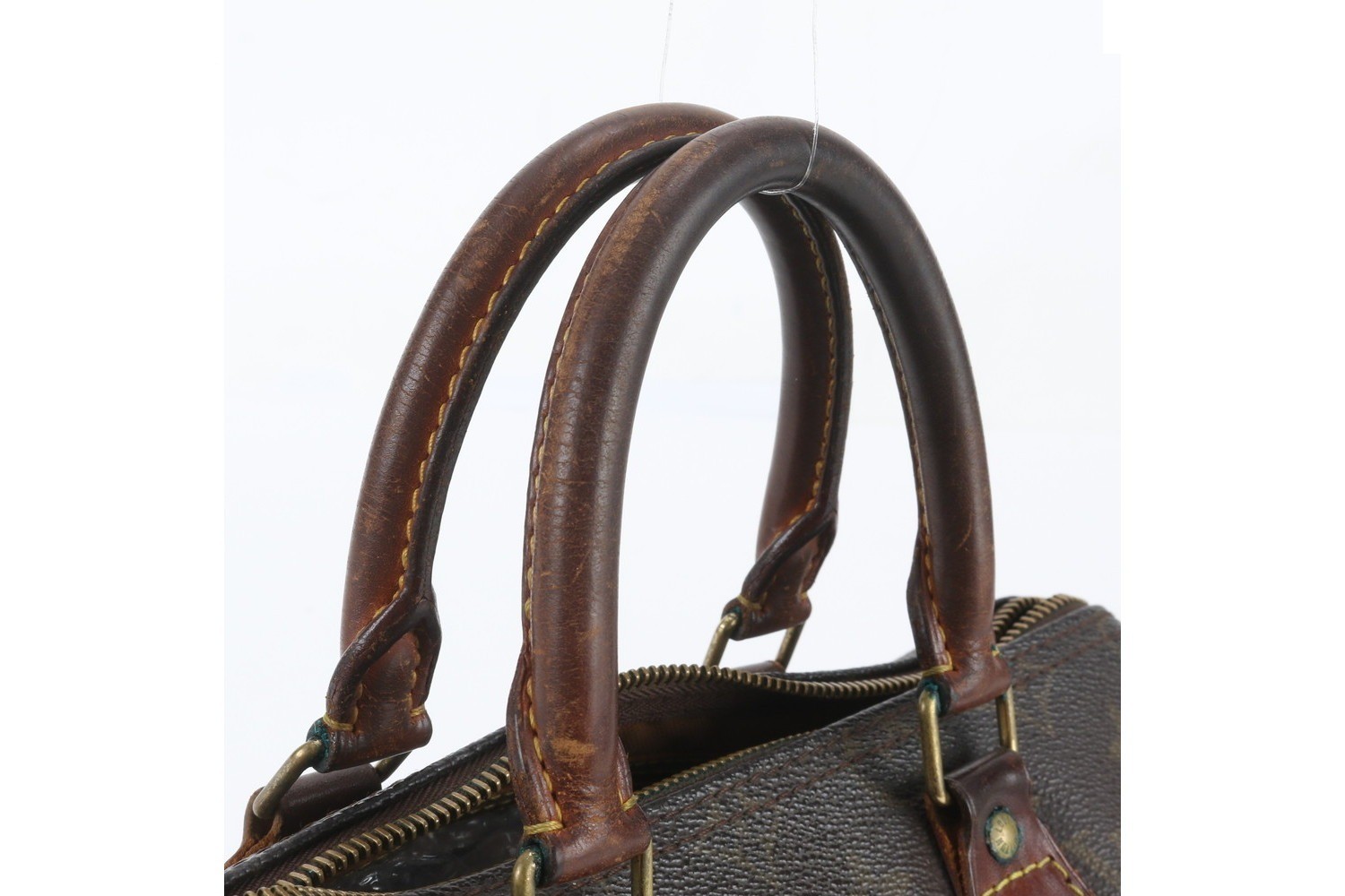 Monogram Speedy 25 M41528 Leather Handbag — view 2