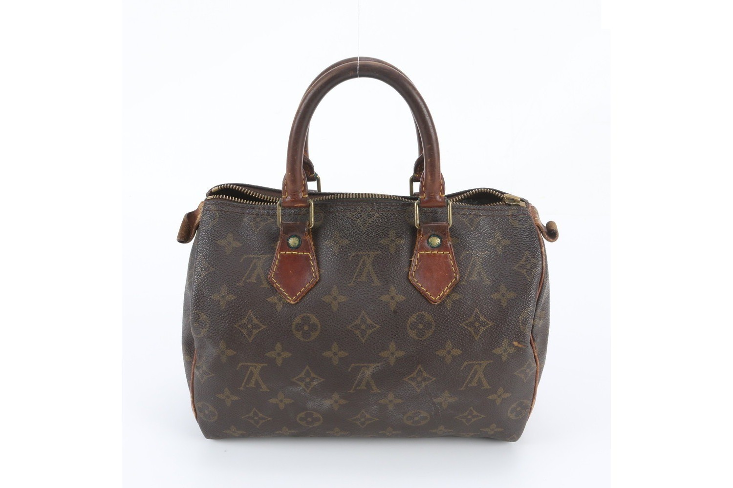 Monogram Speedy 25 M41528 Leather Handbag — view 3