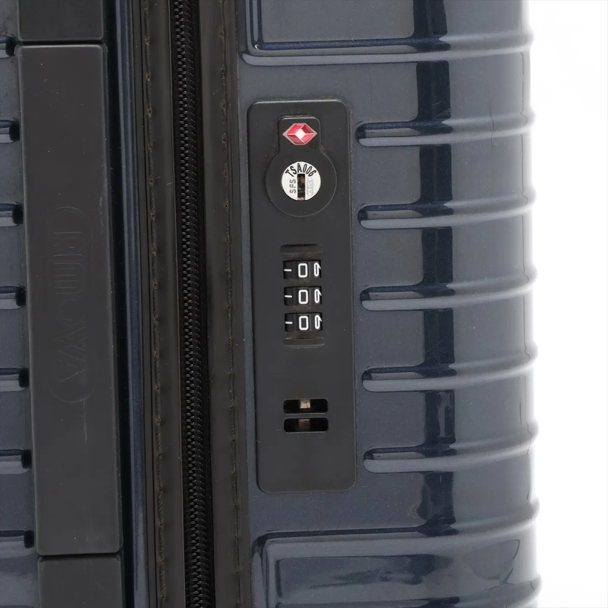 [Individually packaged] Rimowa Salsa Polycarbonate Carry-on Suitcase, Navy, PIN code 000 — view 9