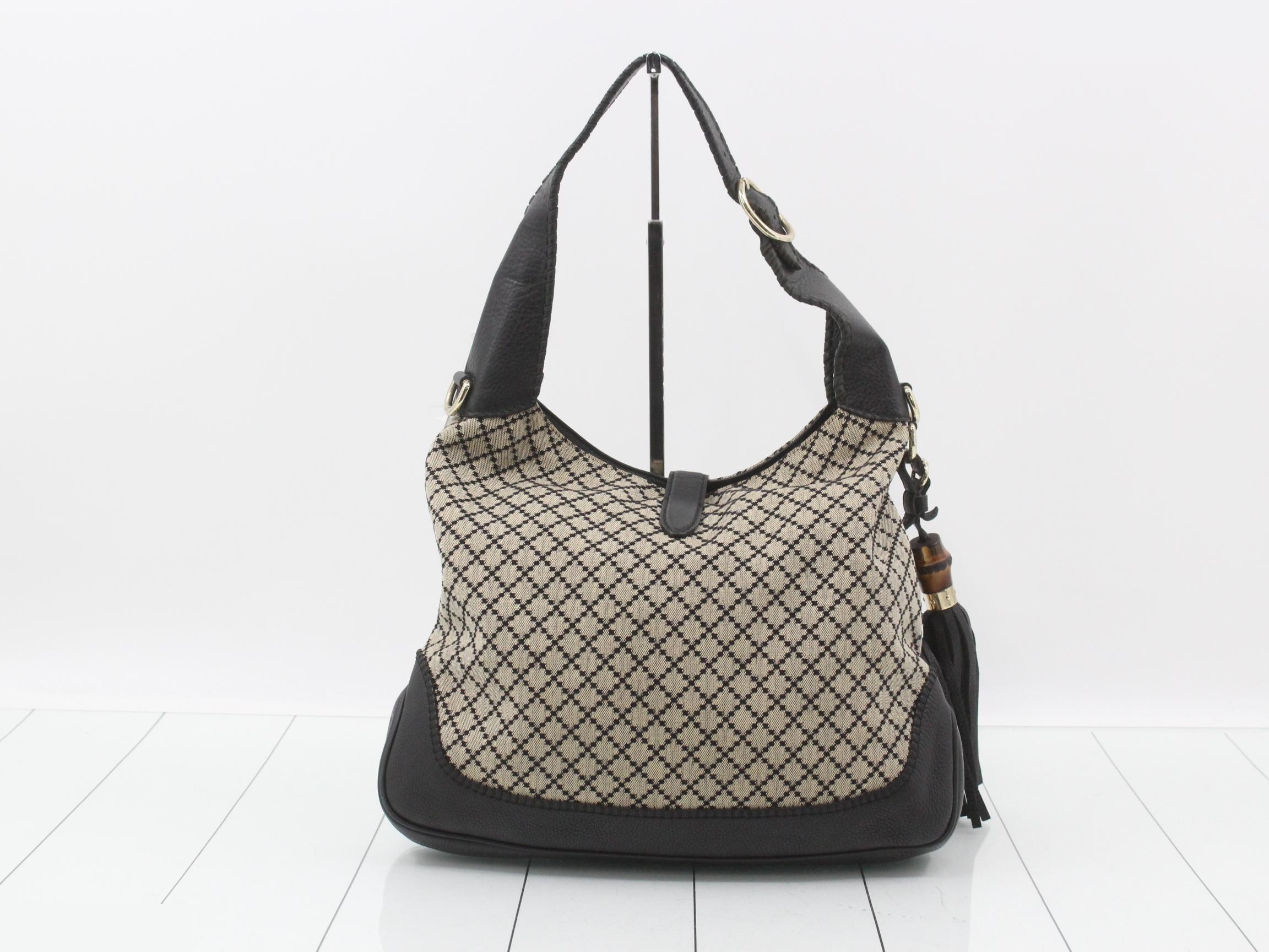 Diamante canvas Hobo Bag — view 2