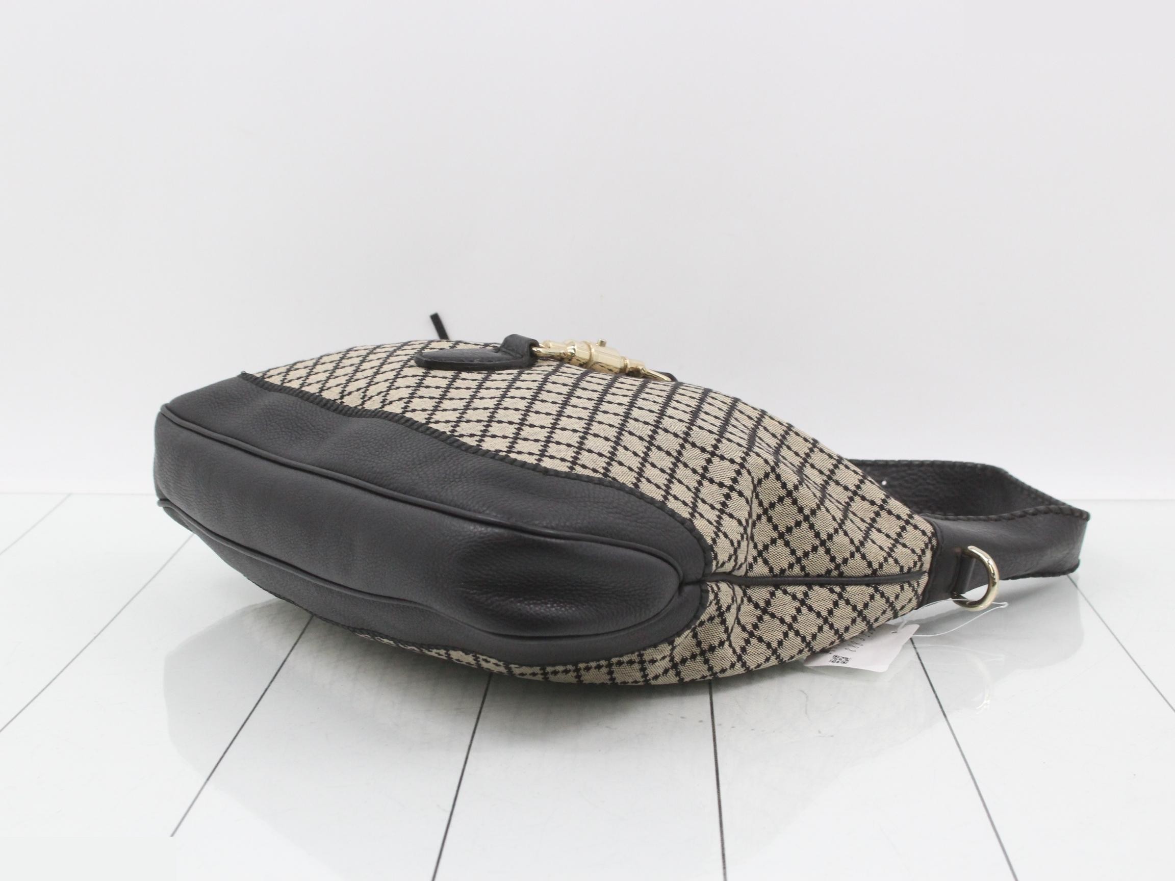 Diamante canvas Hobo Bag — view 6