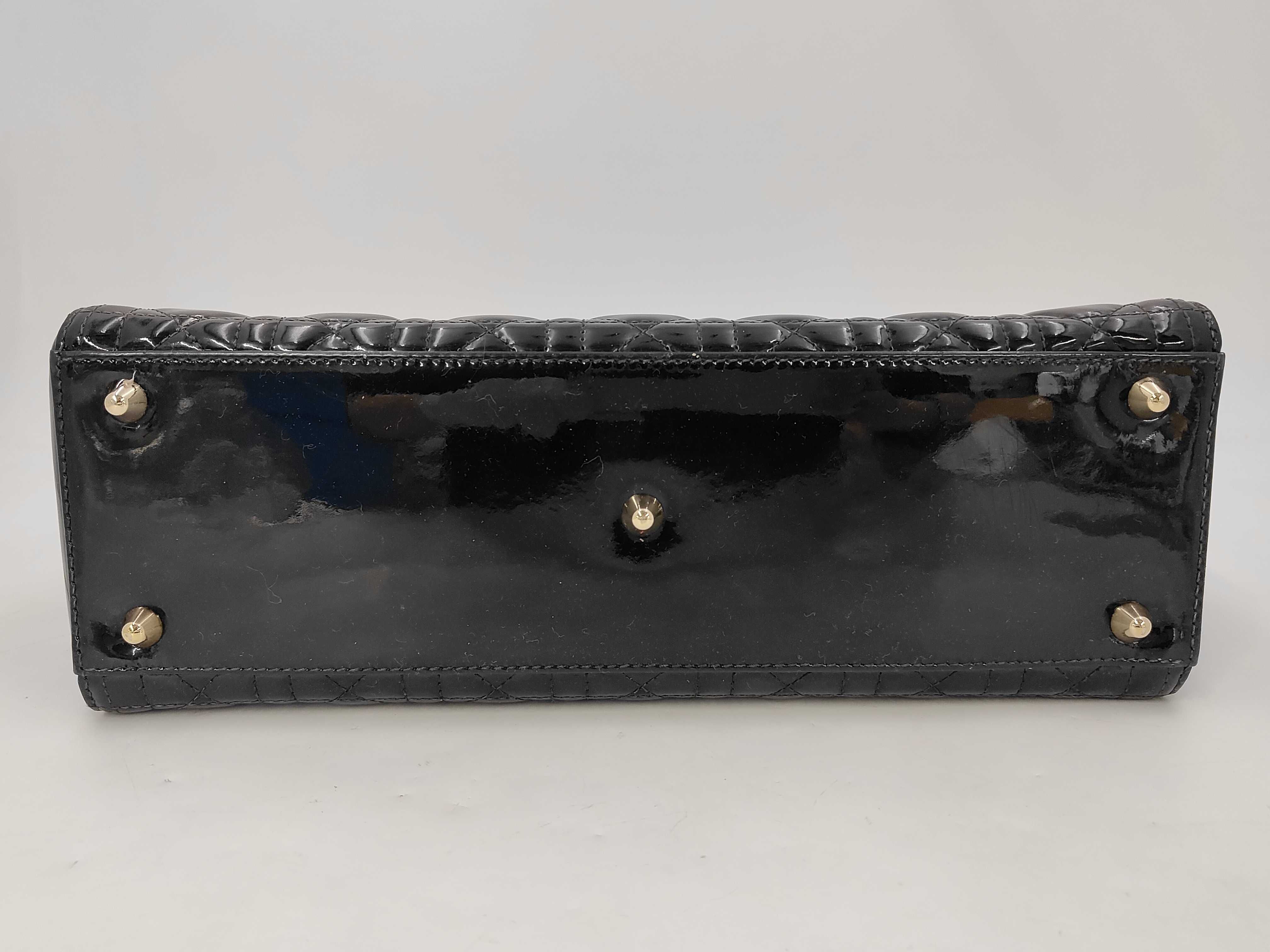 Lady Dior Enamel Lady Handbag — view 7