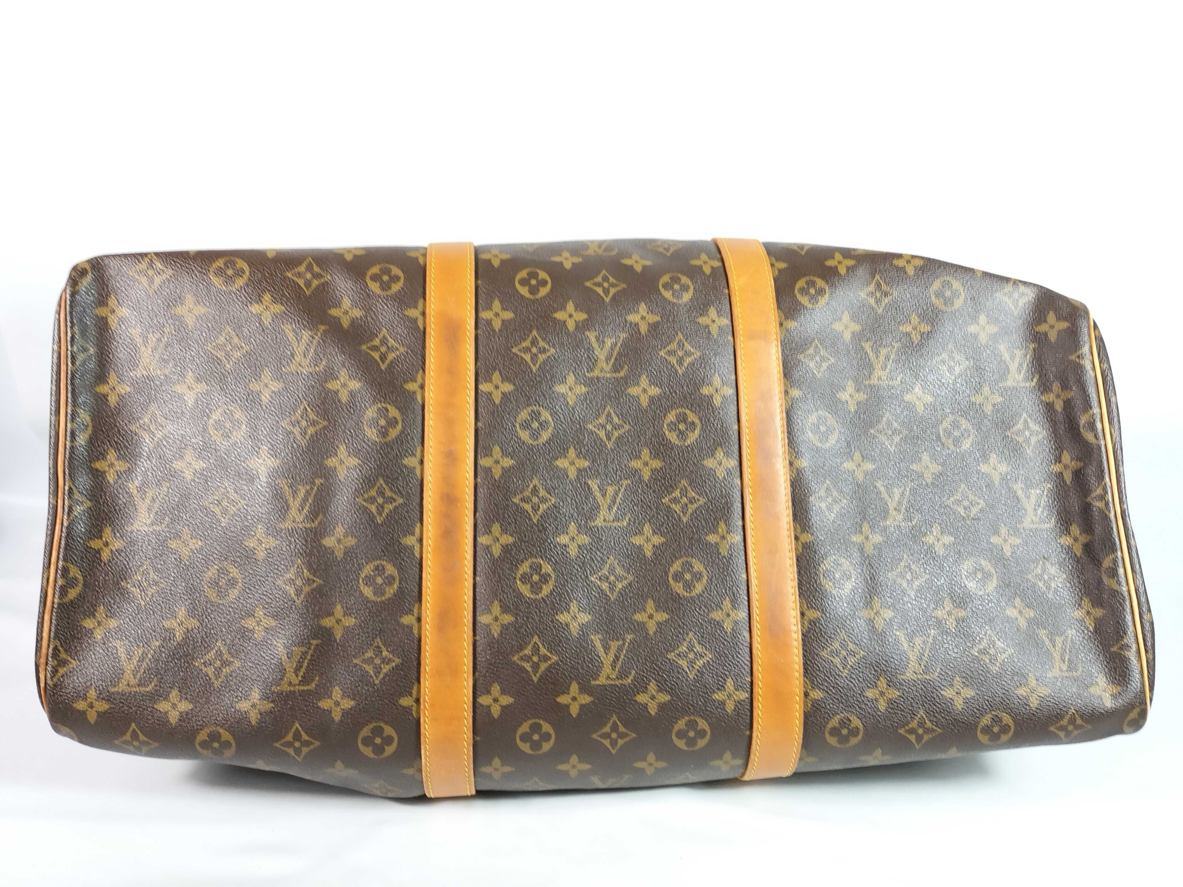 Monogram Saxe Spool 55 M41622 Saxe Spool Boston Bag — view 3