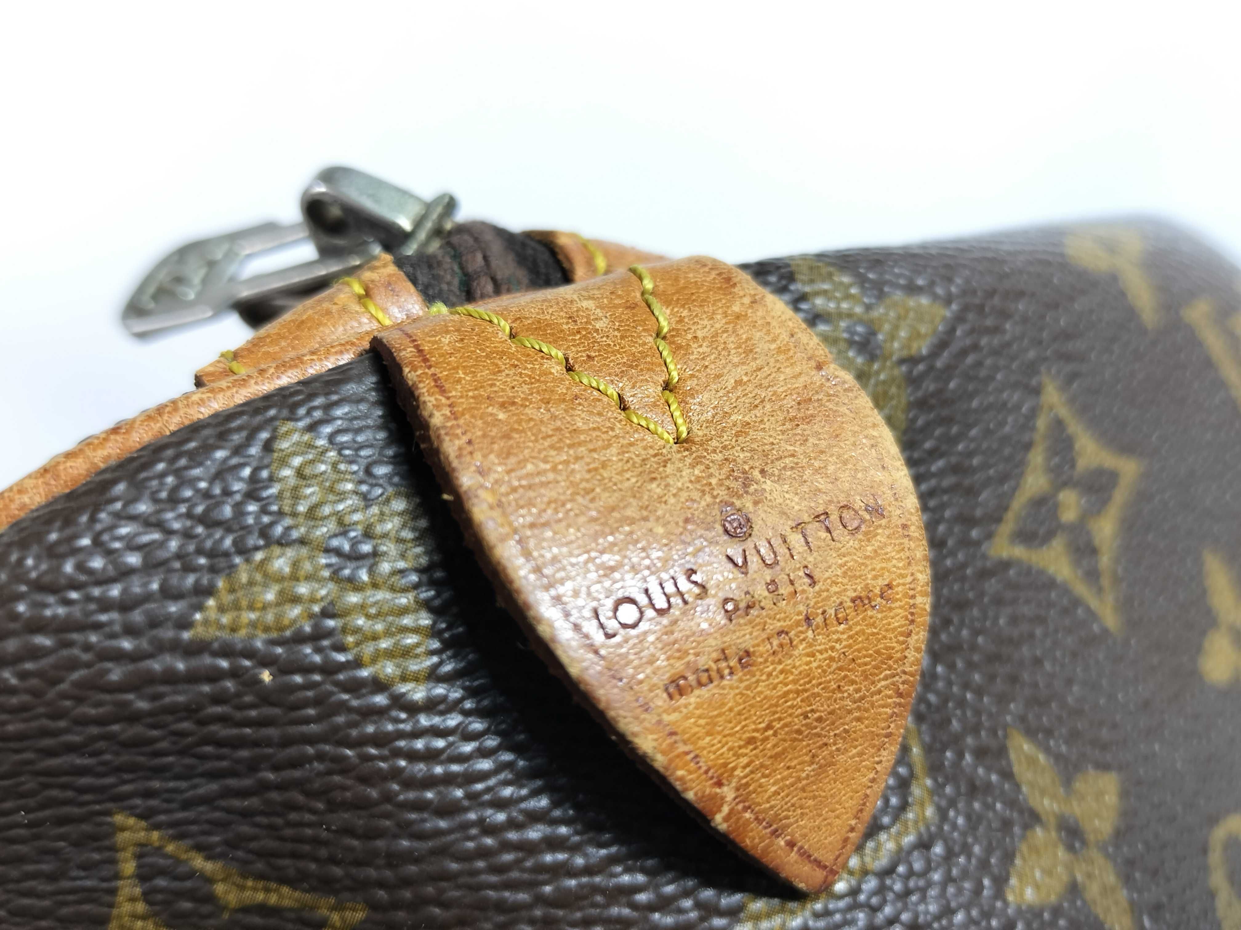 Monogram Saxe Spool 55 M41622 Saxe Spool Boston Bag — view 10
