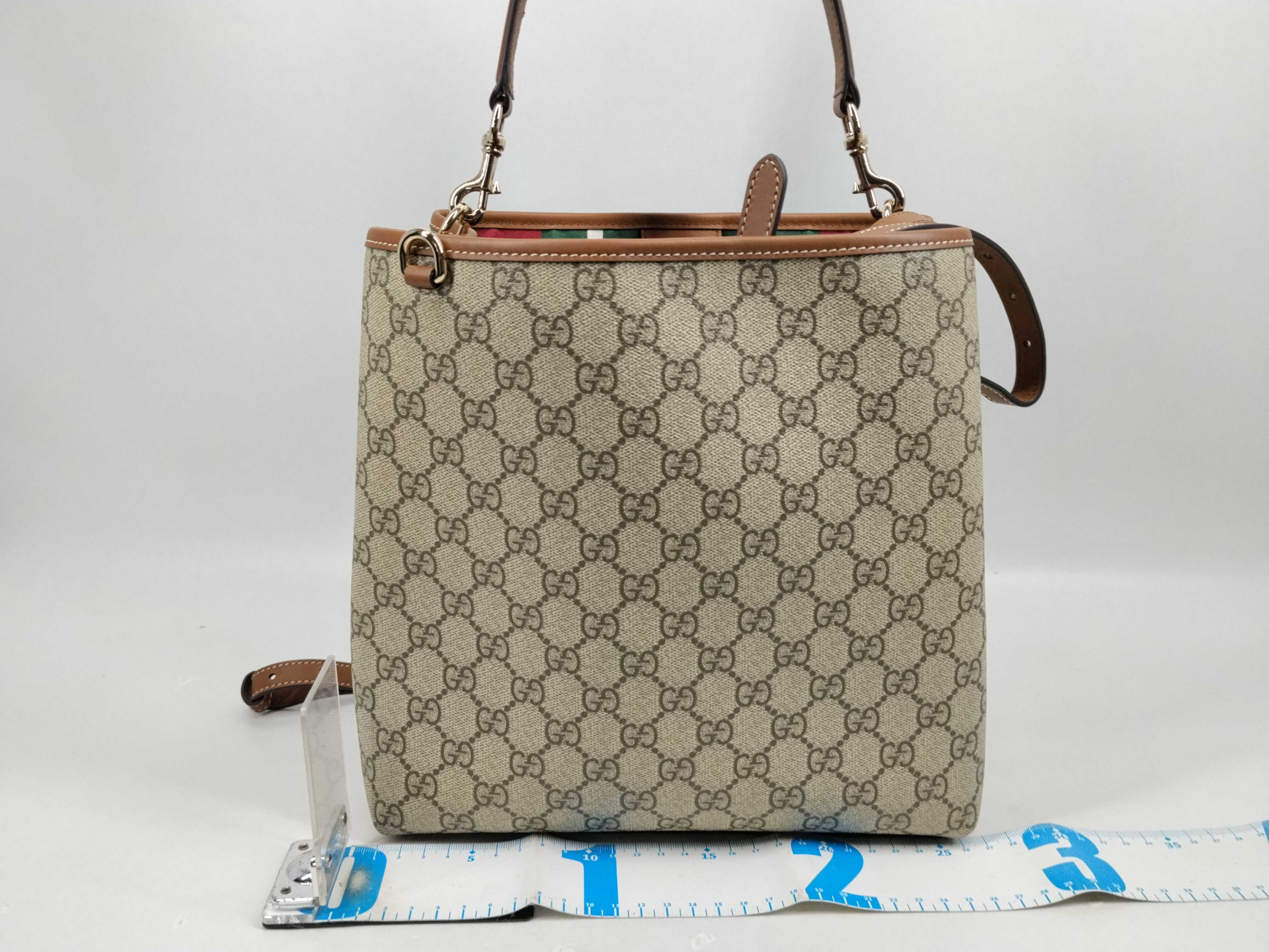 GG Supreme GG Bucket Bag 815103 Tote Bag — view 2