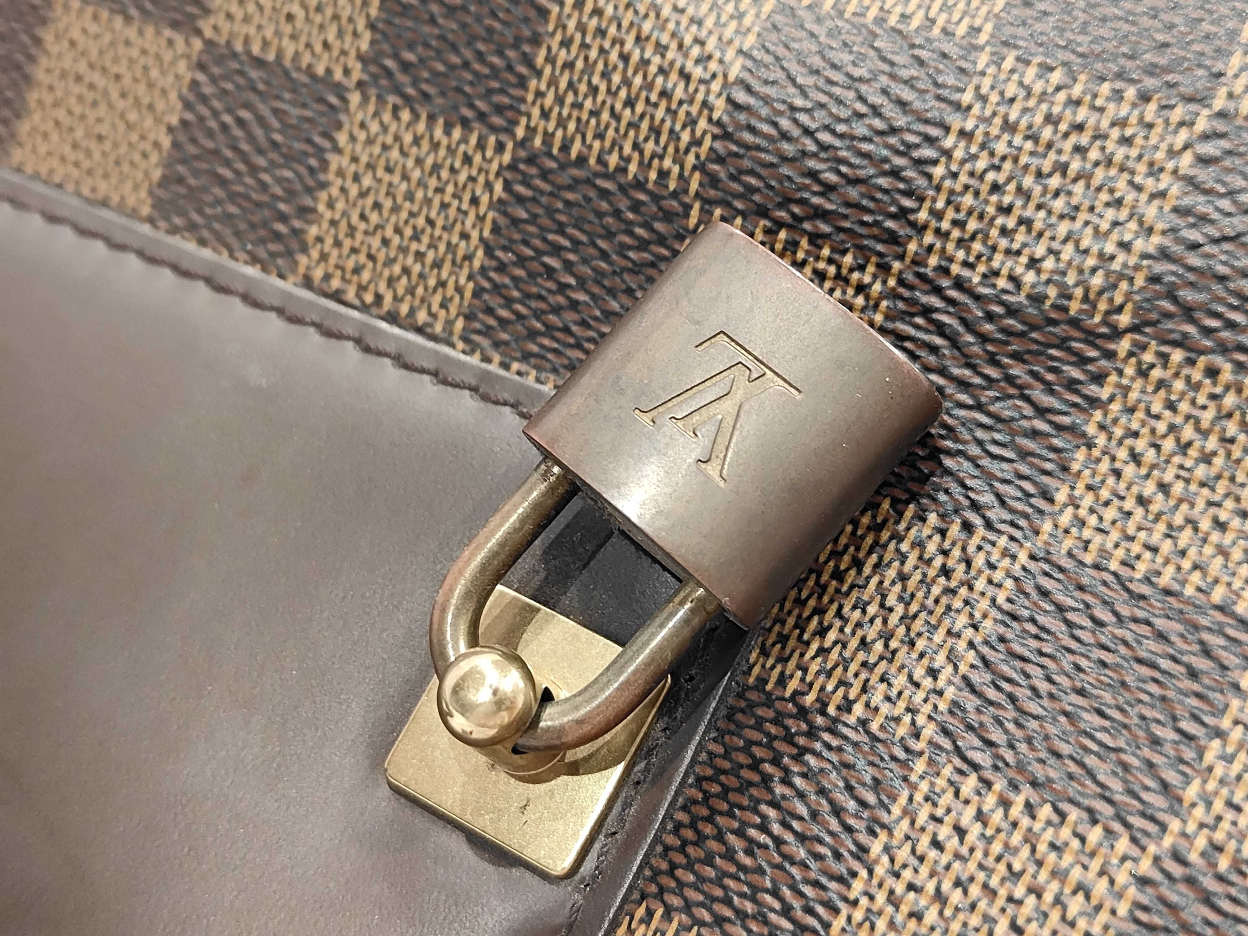 Damier Greenwich Boston Bag — view 8