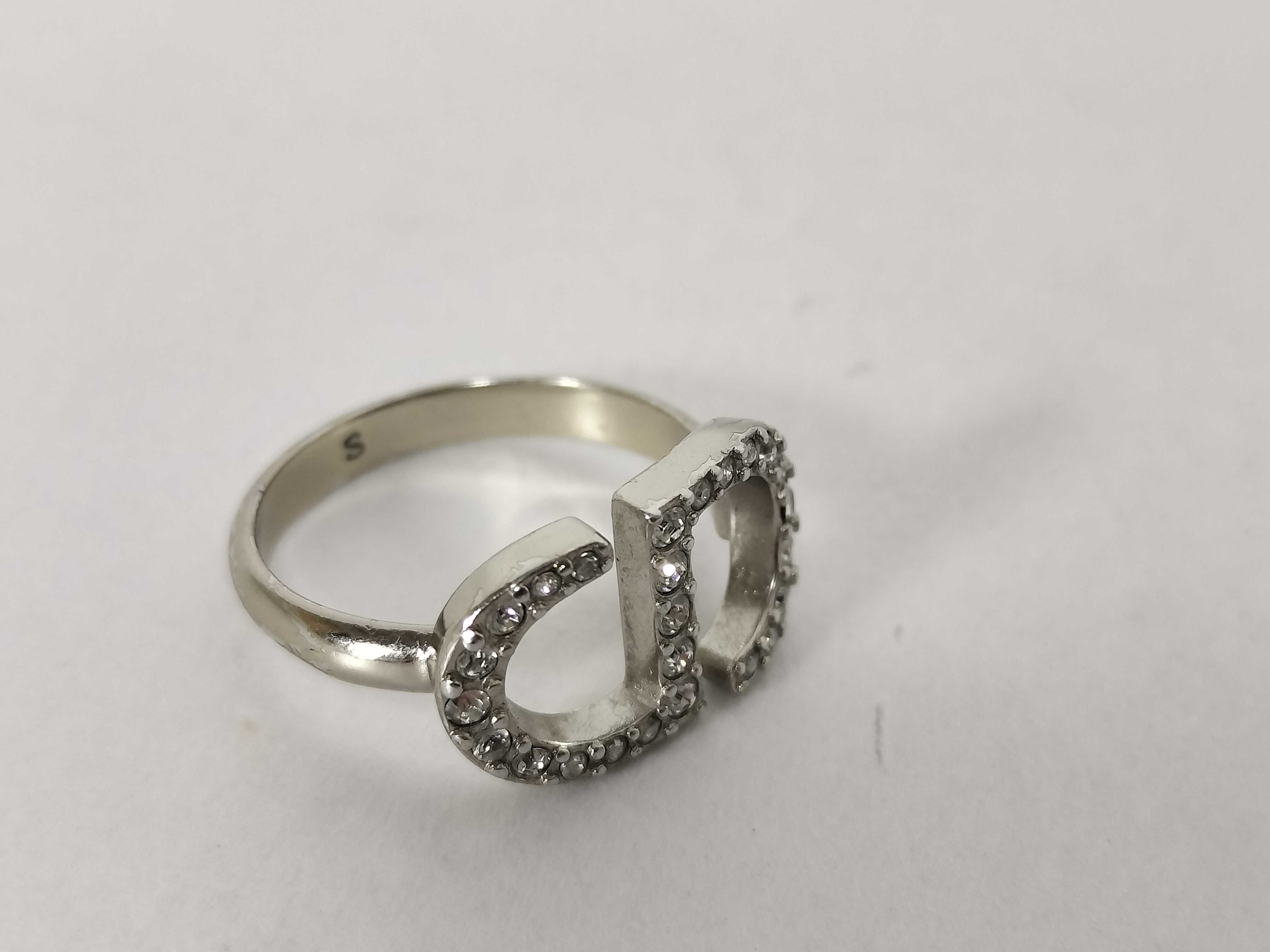 Silver/Stone/CD Logo Ring — view 9