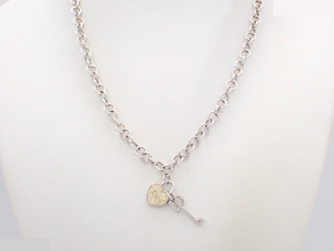 Other lines: Precious metals, necklaces, pendants, chain approximately 44cm — view 3