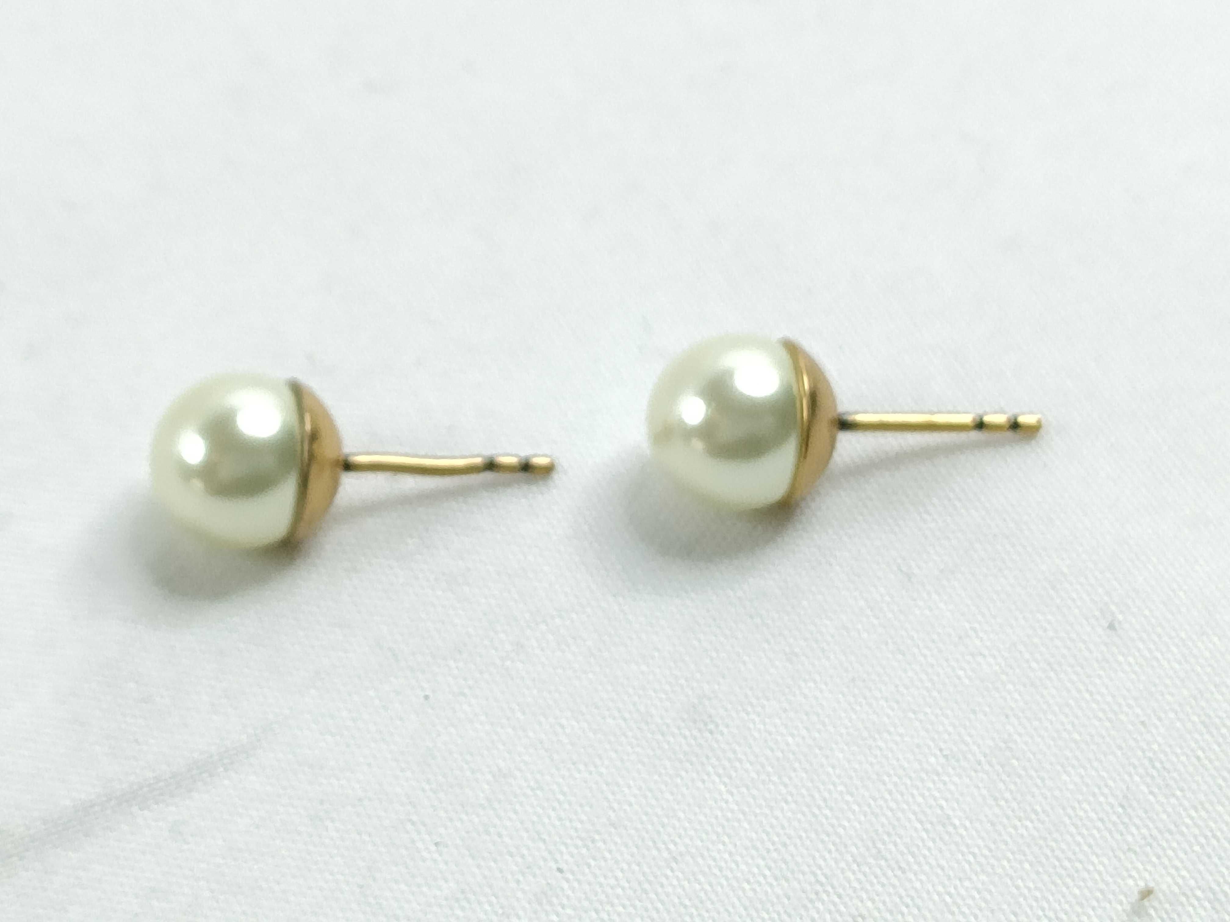 Tribal Pearl Earrings — view 5