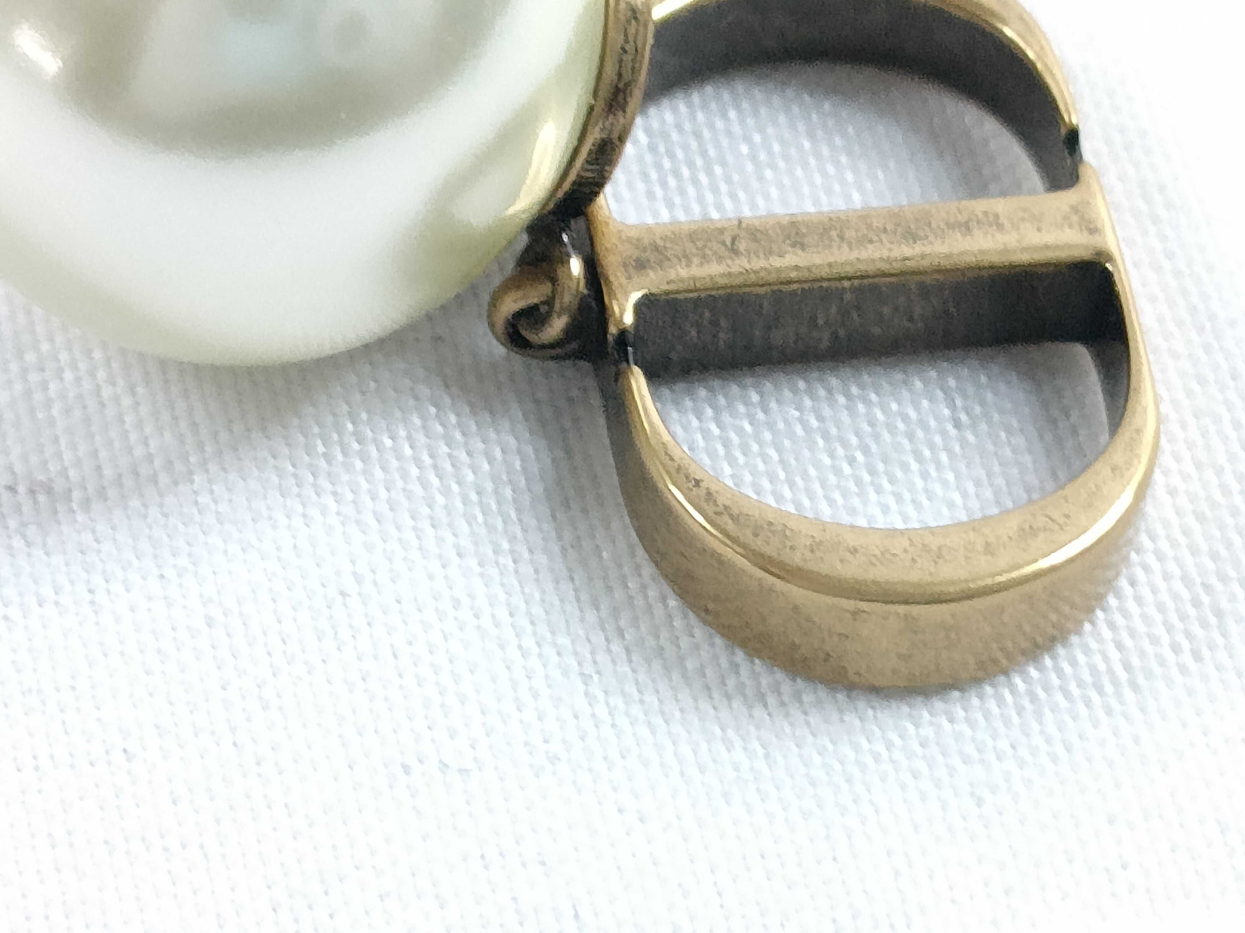 Tribal Pearl Earrings — view 7