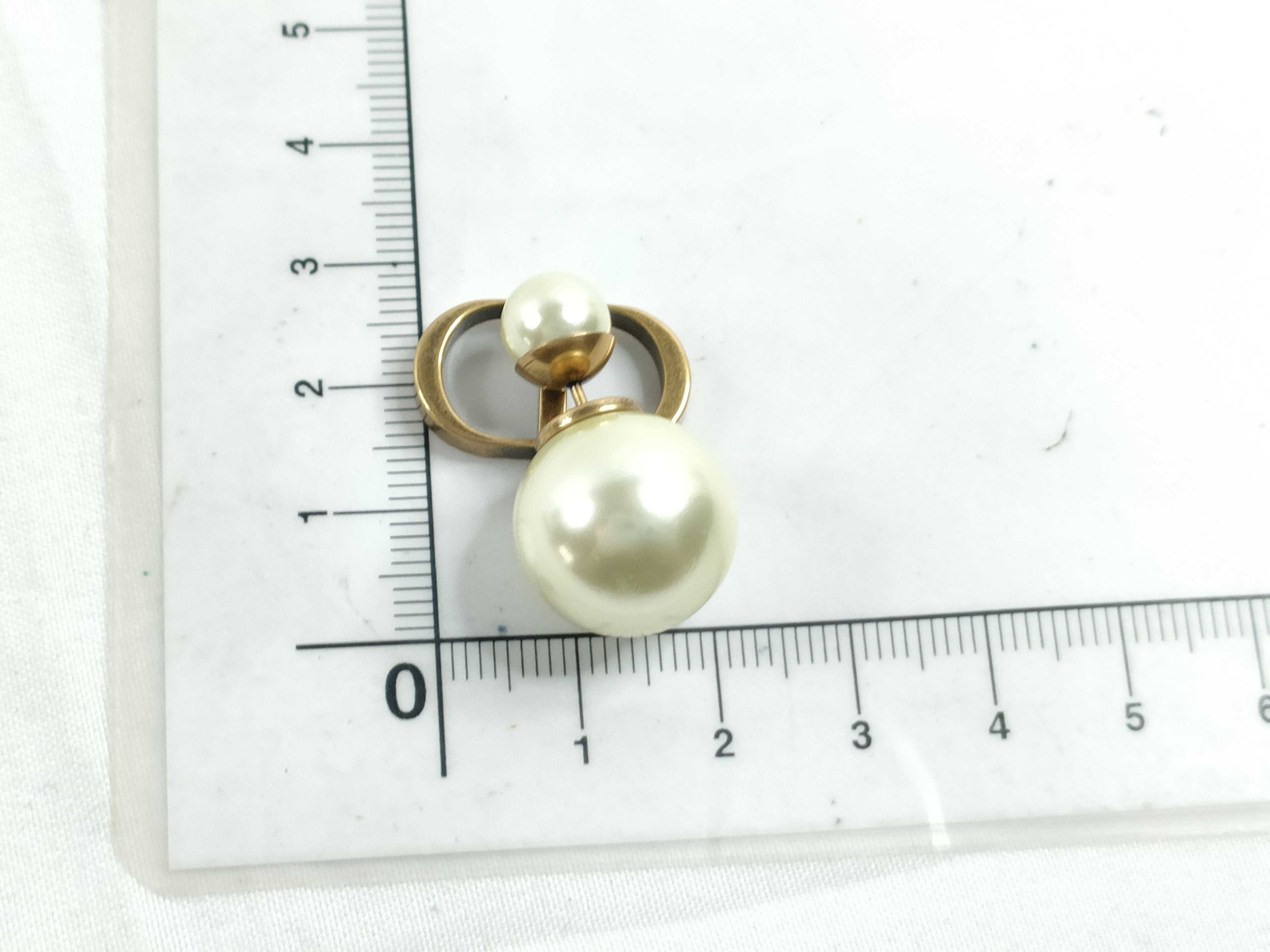 Tribal Pearl Earrings — view 8