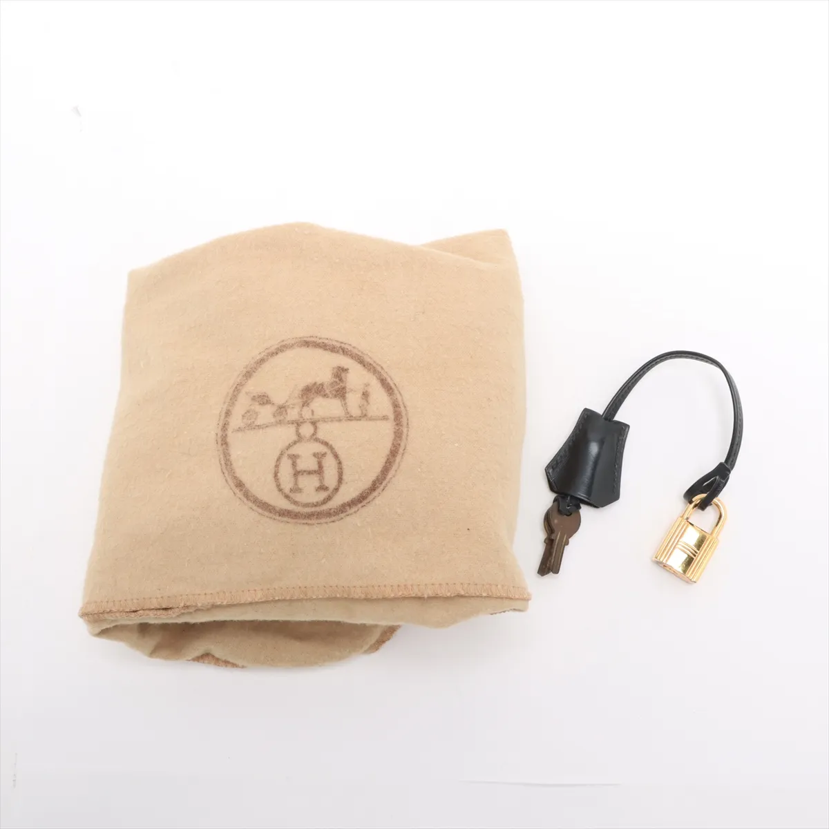 [Individually wrapped] Hermes Kelly 28 Le Tourne Box Calf Black Gold Hardware K:1981 — view 15