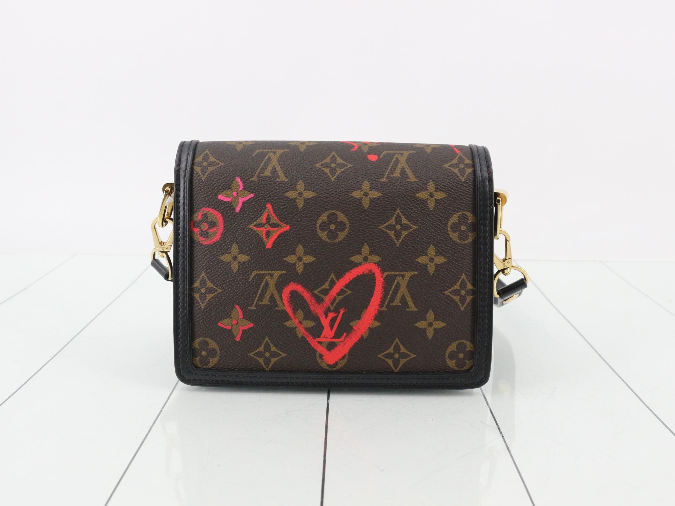 Monogram Dauphine MINI Fall in Love Shoulder Bag — view 2