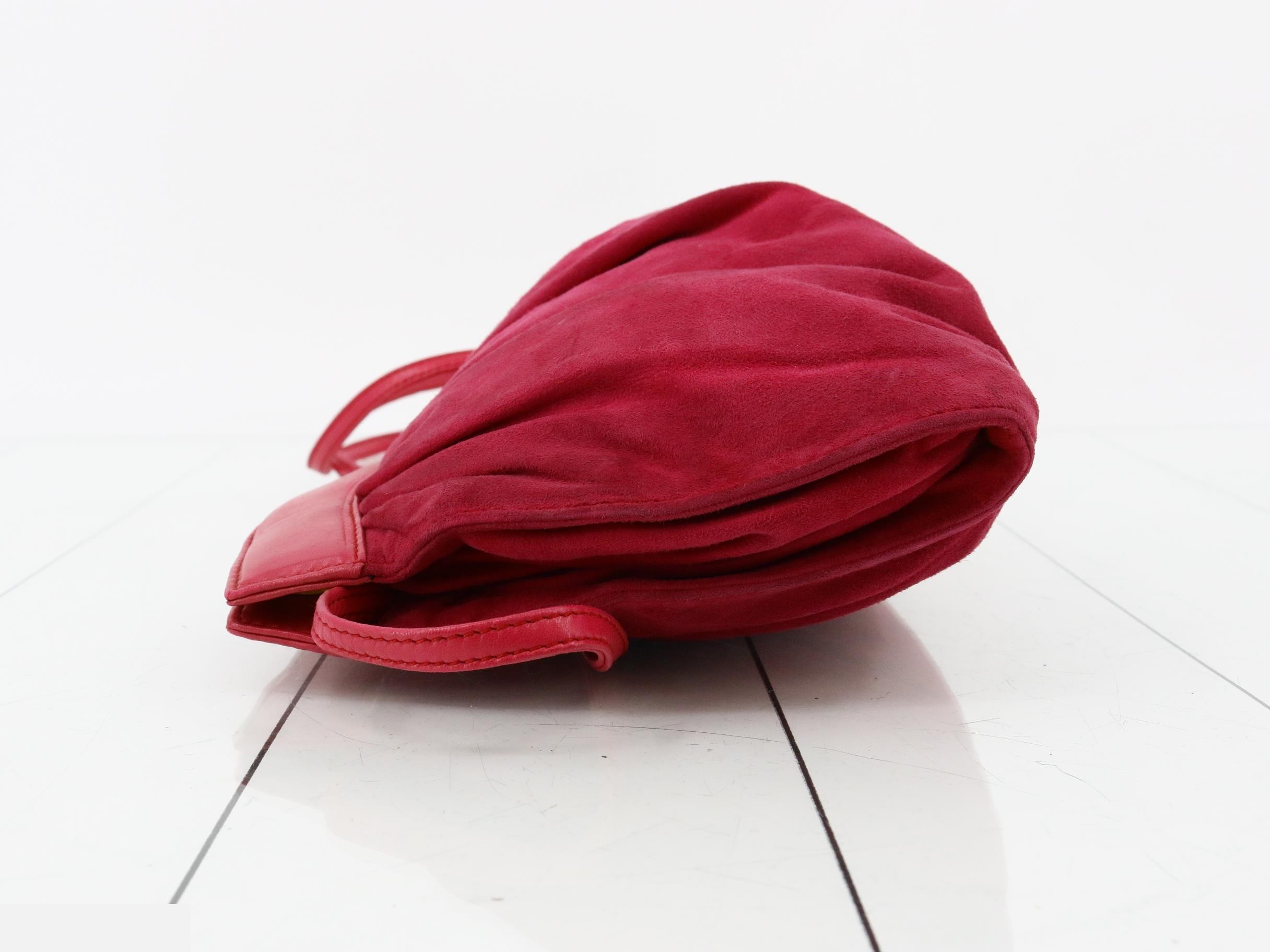 Anagram Velour Shoulder Bag — view 4