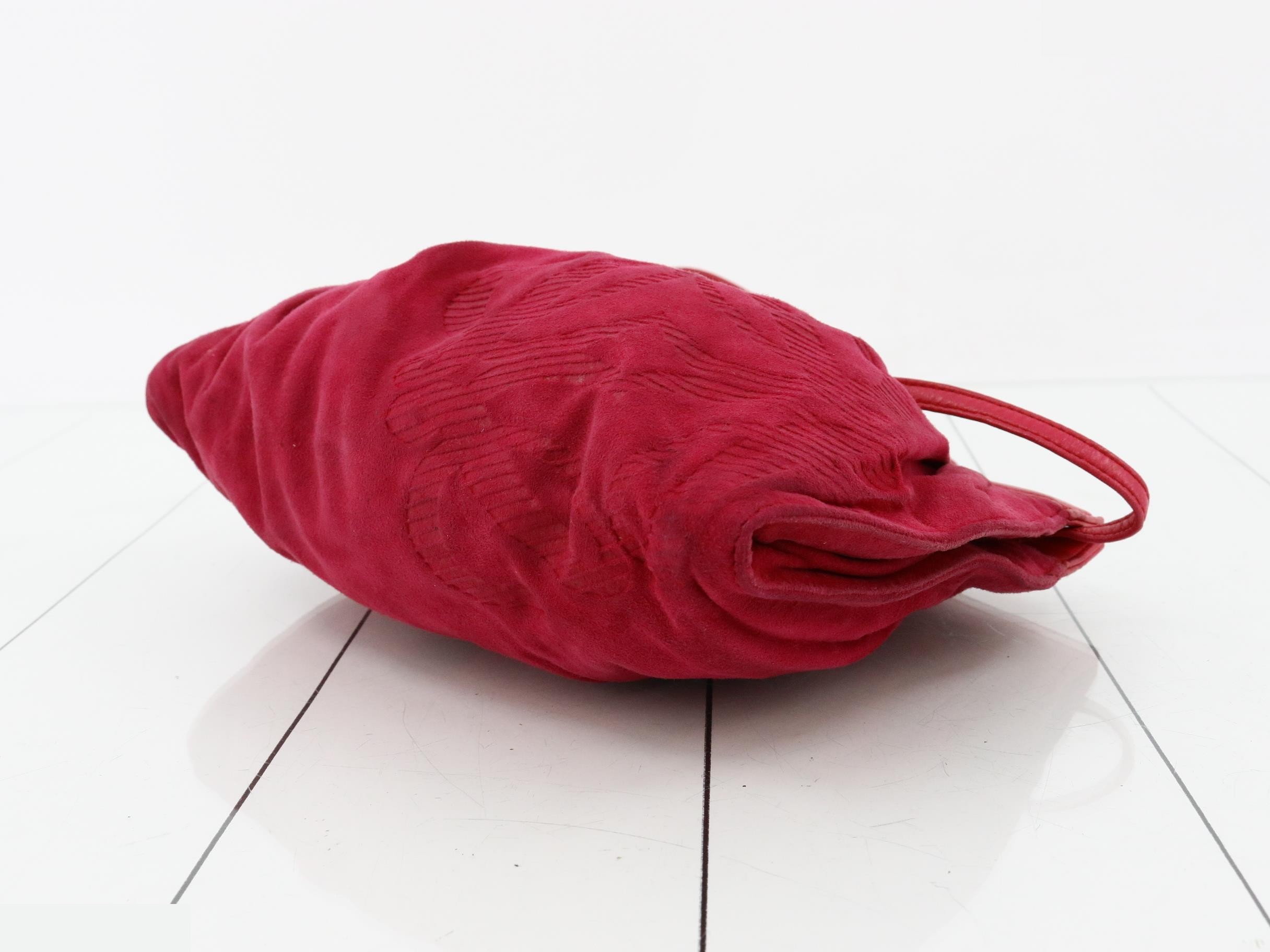 Anagram Velour Shoulder Bag — view 6