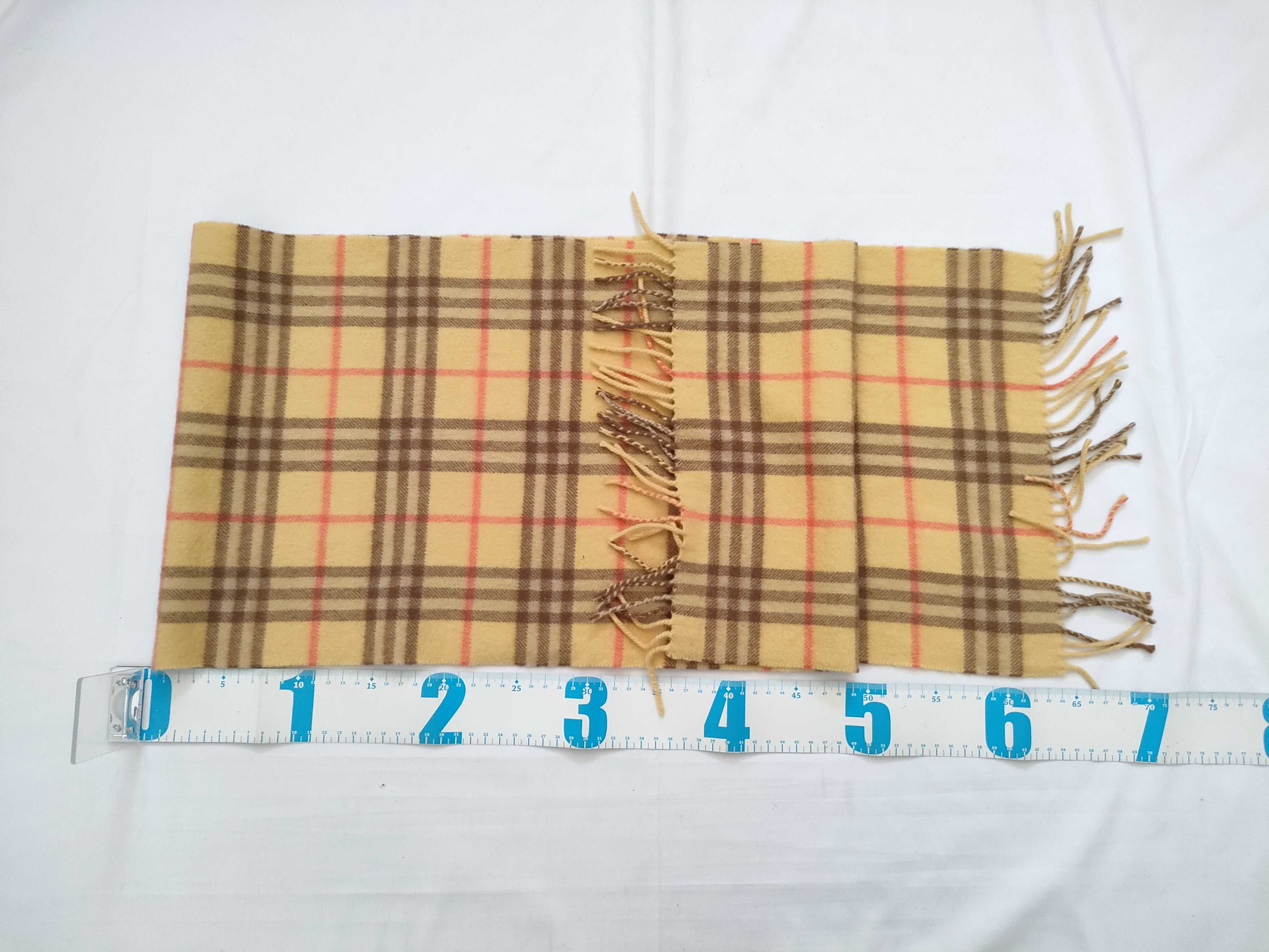 100% Cashmere Scarf, Nova Check Pattern, and other accessories. — view 2