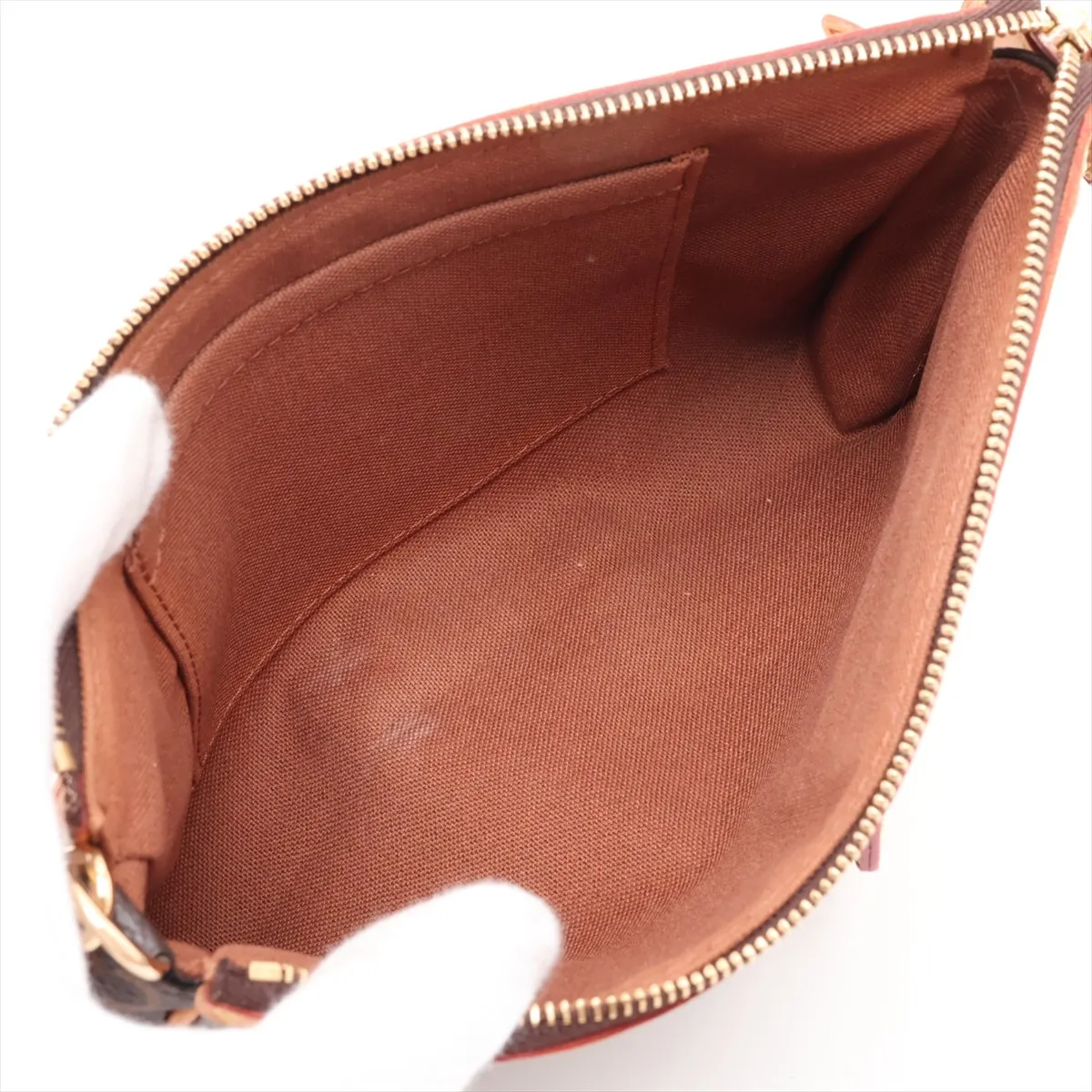 Monogram Rivete Pochette Accessoires M40141 CA0057 Brown — view 7