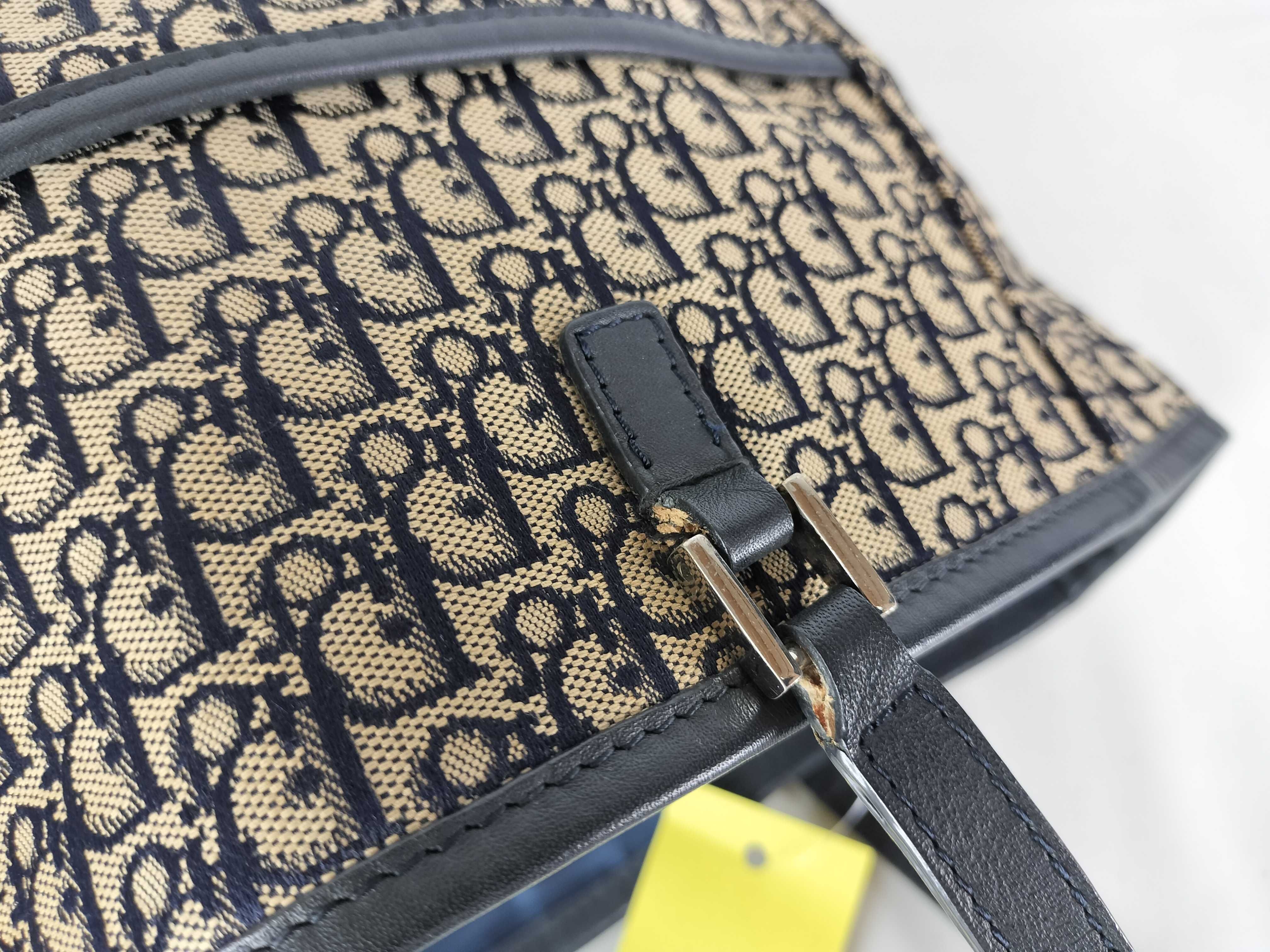 Trotter Canvas x Leather Tote Bag — view 3