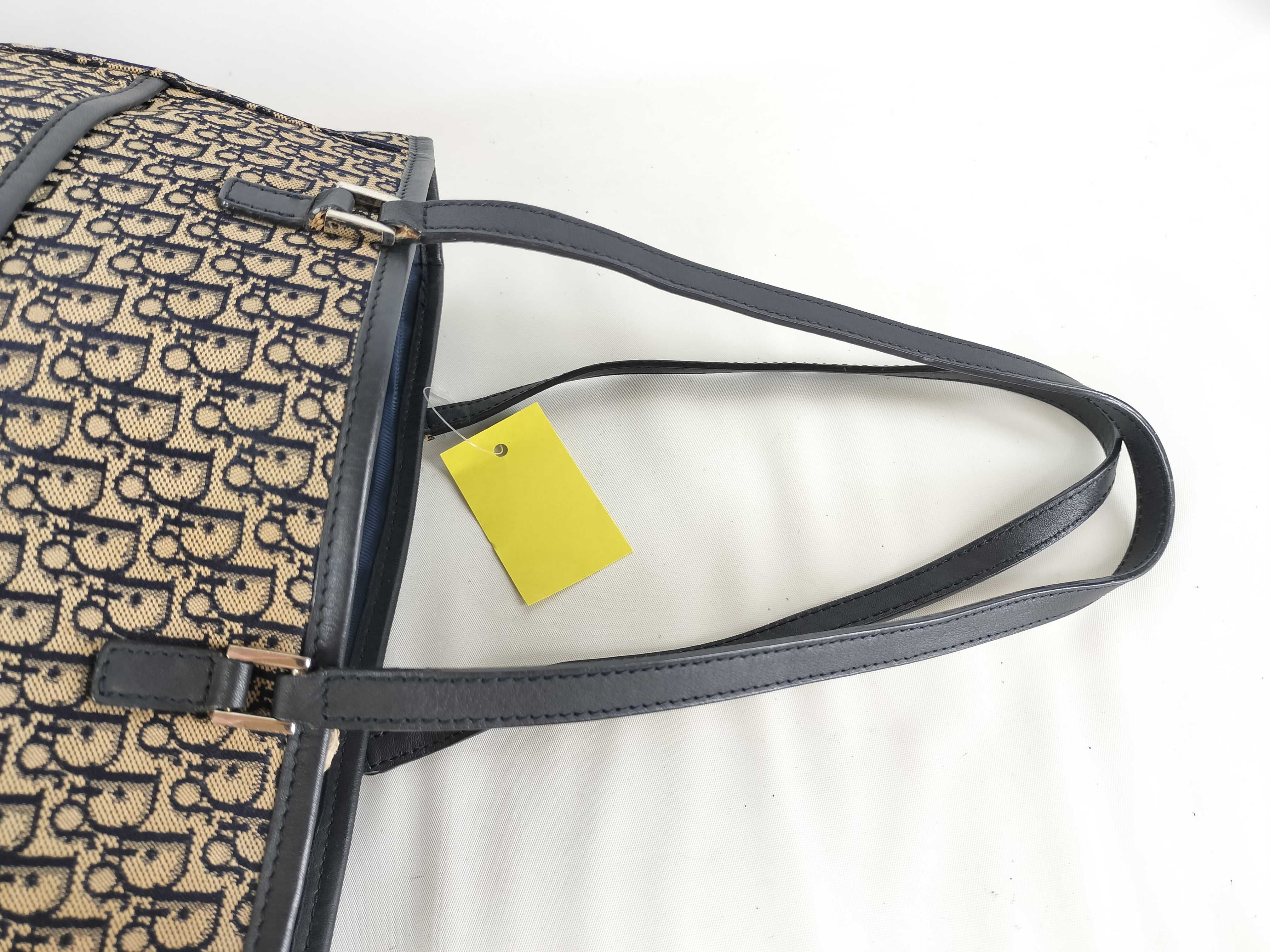Trotter Canvas x Leather Tote Bag — view 5
