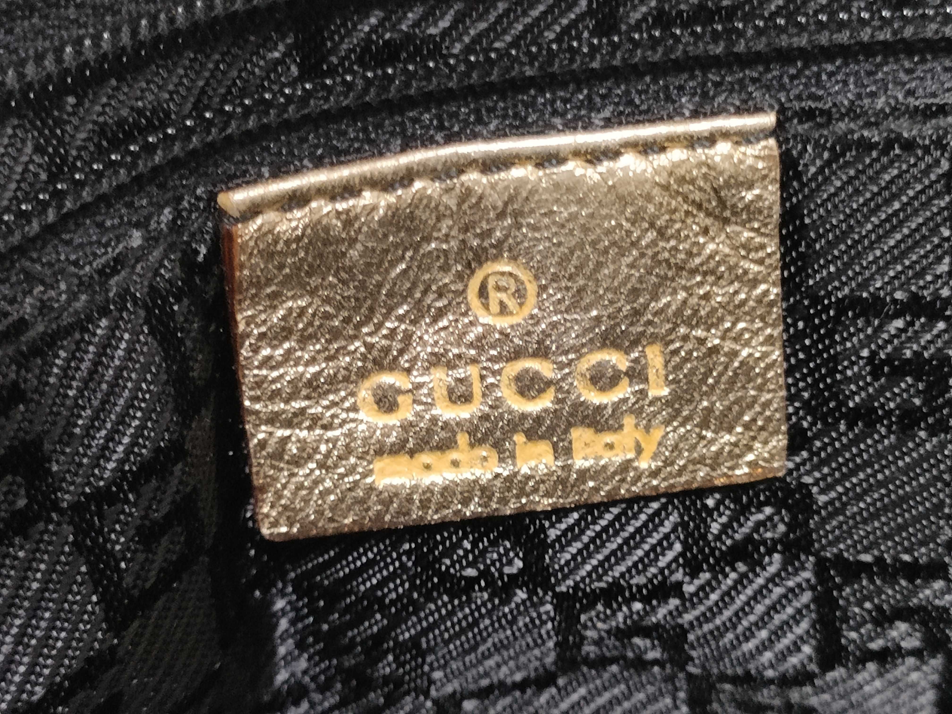 Bamboo Jackie Canvas x Leather Gold Handbag — view 12
