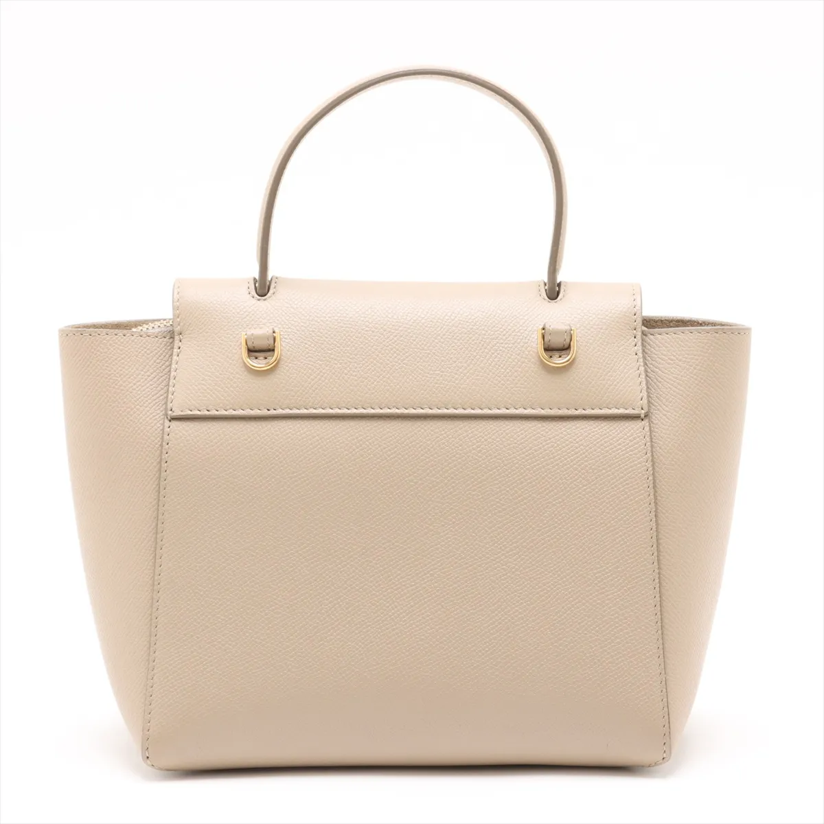 Belt Bag Nano Leather 2WAY Handbag Beige — view 2