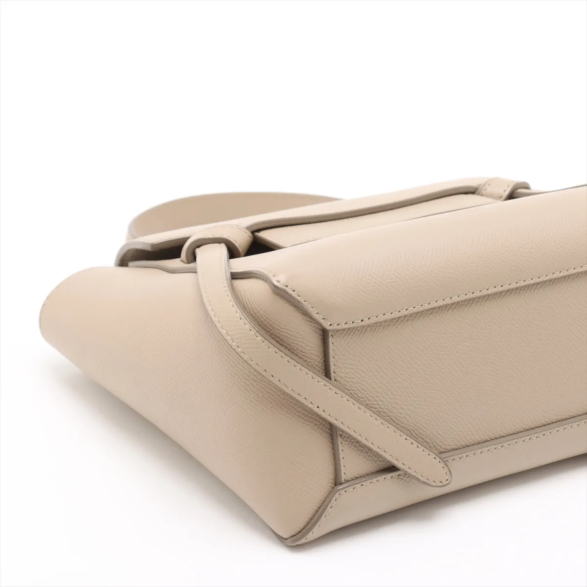 Belt Bag Nano Leather 2WAY Handbag Beige — view 4