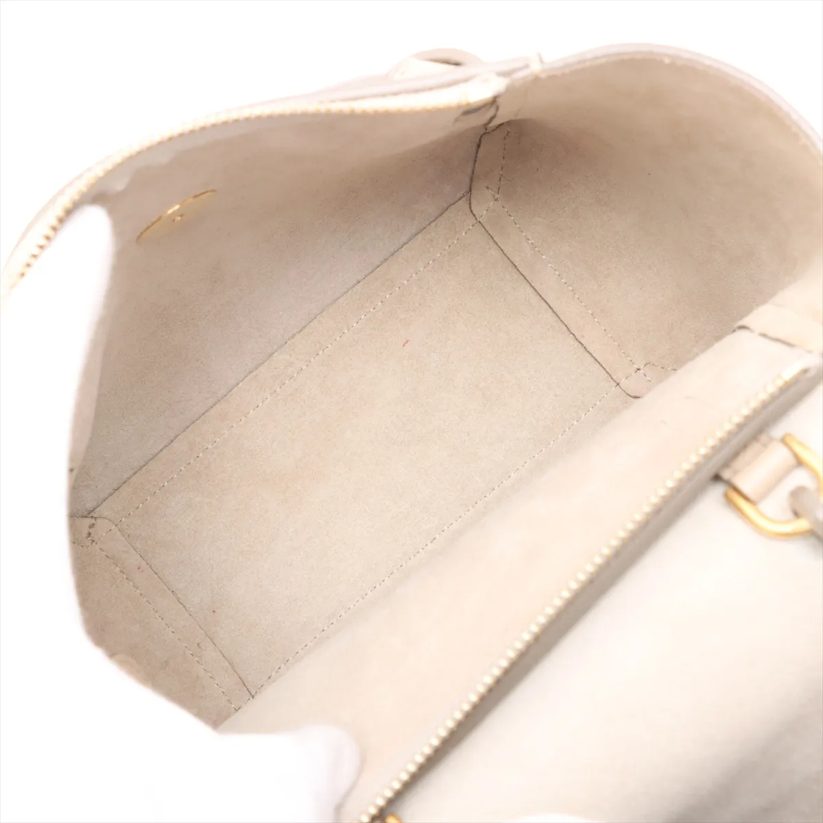 Belt Bag Nano Leather 2WAY Handbag Beige — view 8