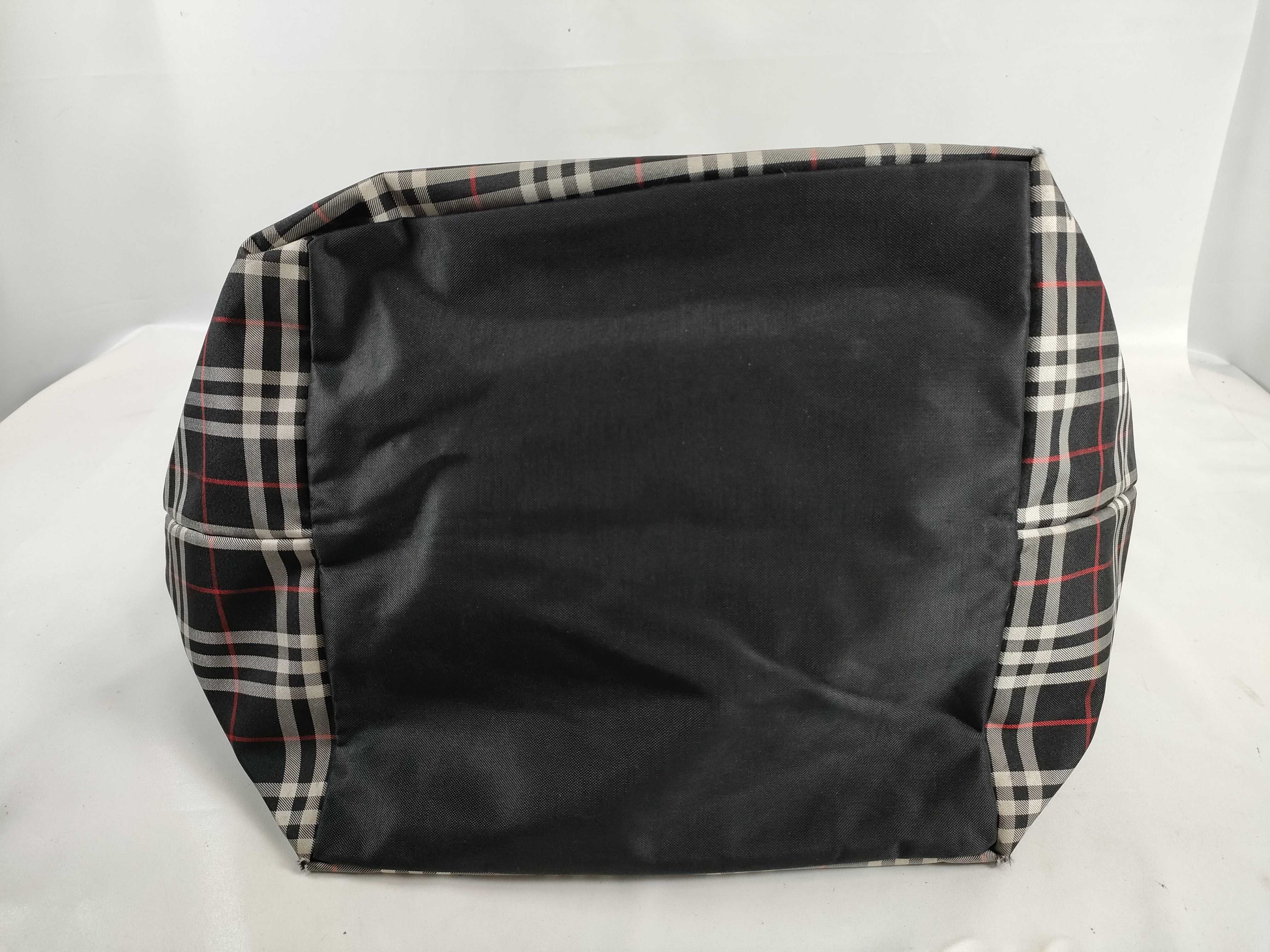 Blue Label Nylon Handbag Tote Bag — view 7