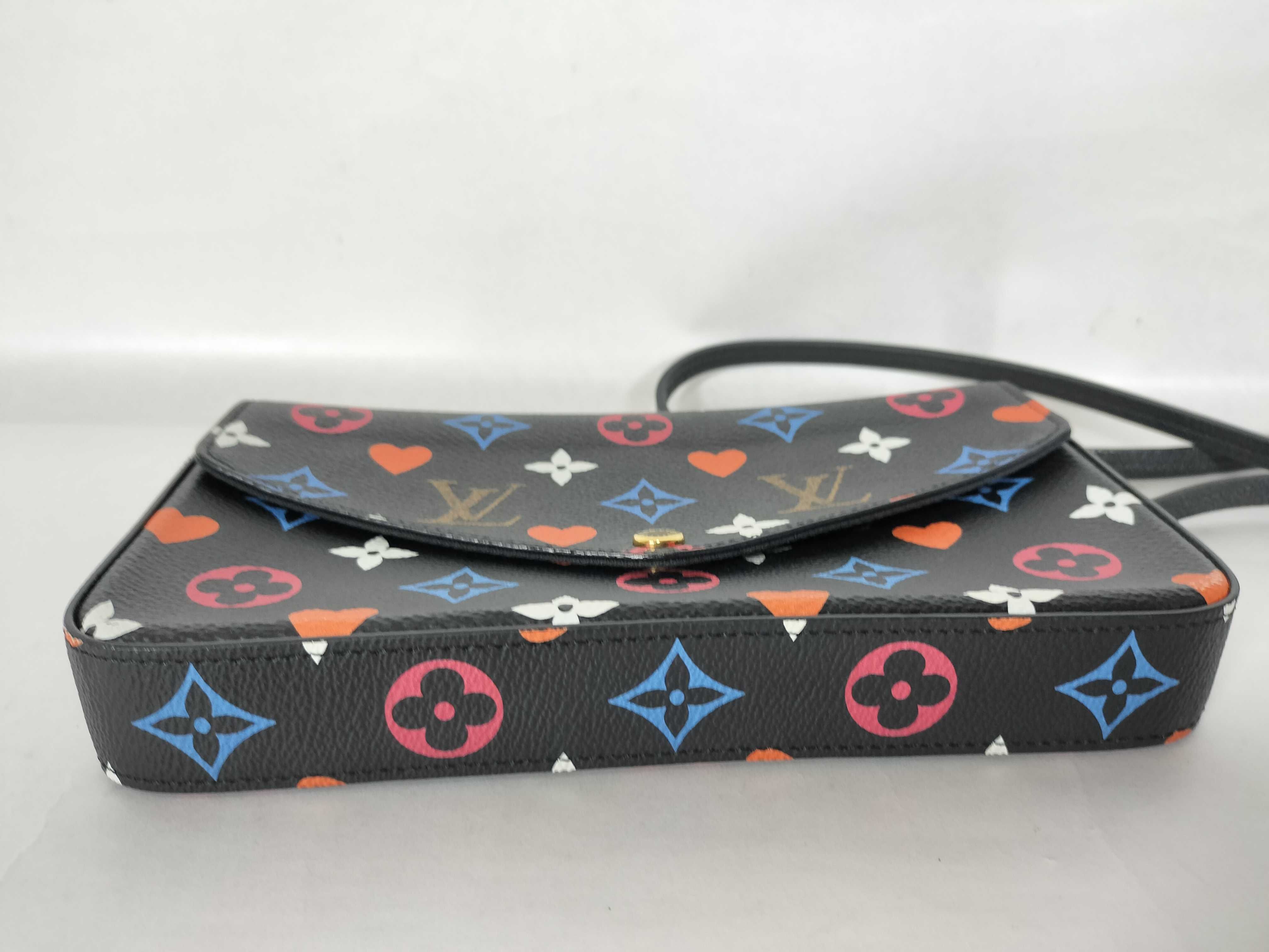 Monogram Multicolor Louis Vuitton Monogram Multicolor Pochette Felicie GameOn Shoulder Bag — view 7
