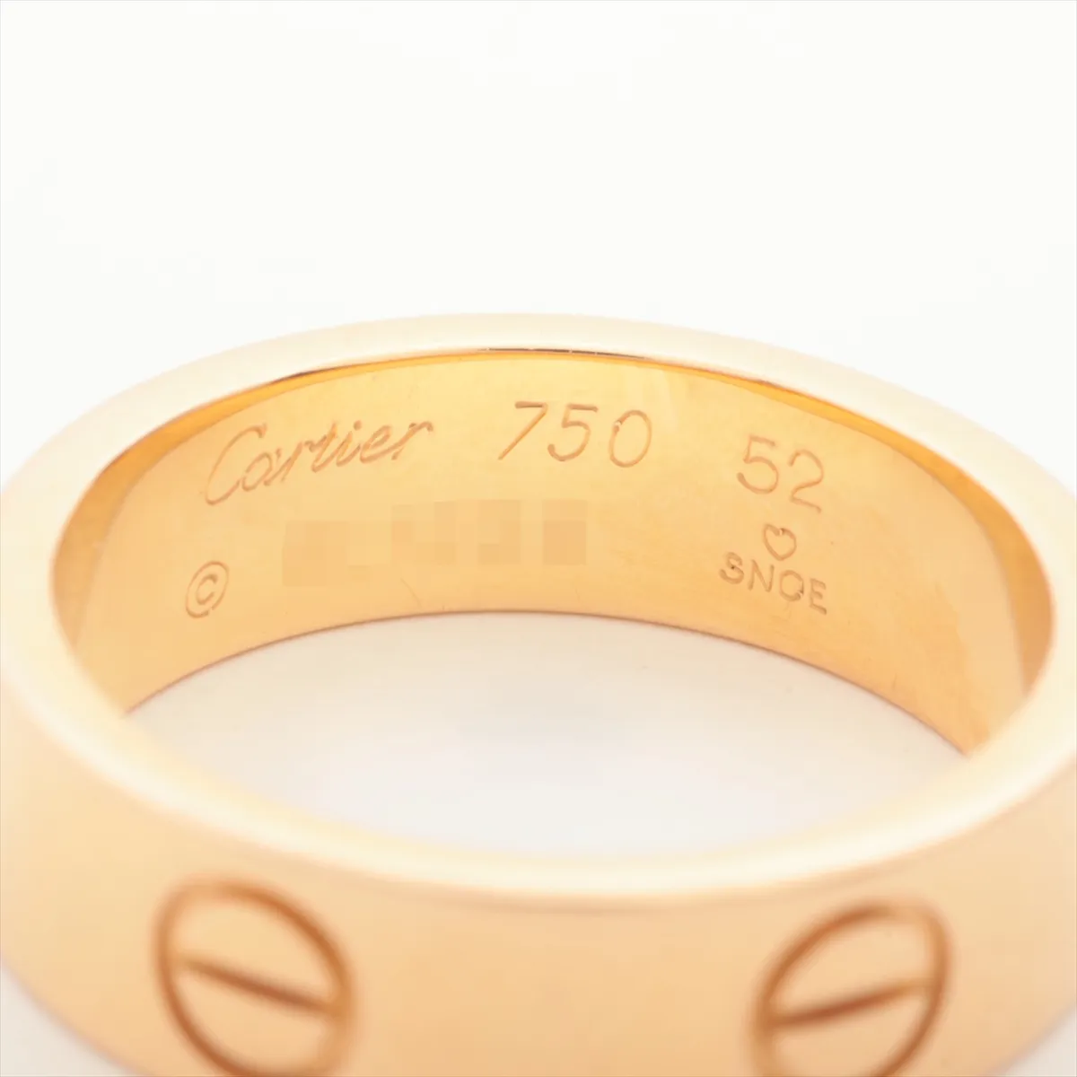 Love Ring 750 (PG) 6.8g Size 52 BL1228 Dents B4047152 — view 3