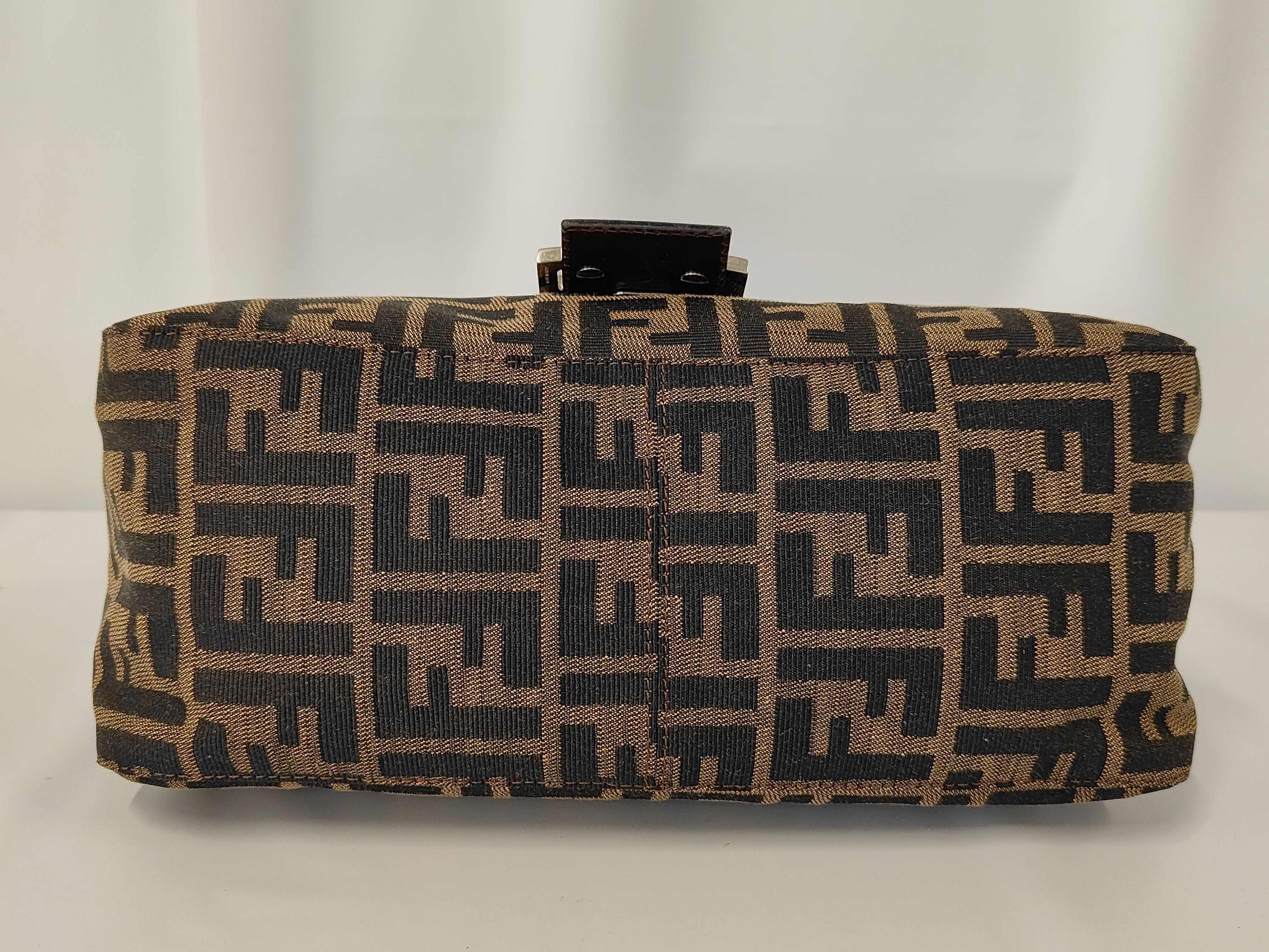 One-Shoulder Bag, Zucca Pattern, Mamma Bucket Shoulder Bag — view 7