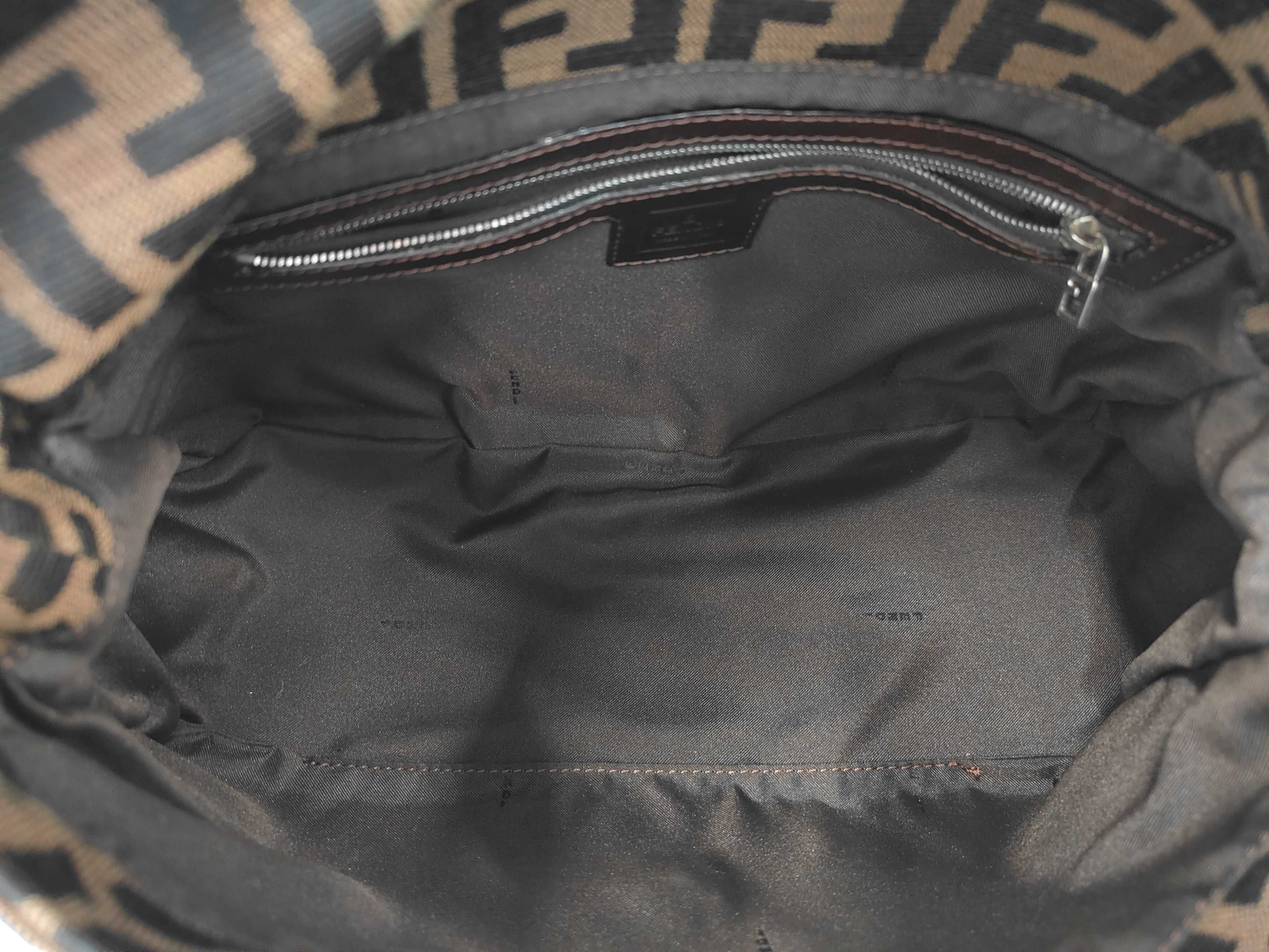 One-Shoulder Bag, Zucca Pattern, Mamma Bucket Shoulder Bag — view 8
