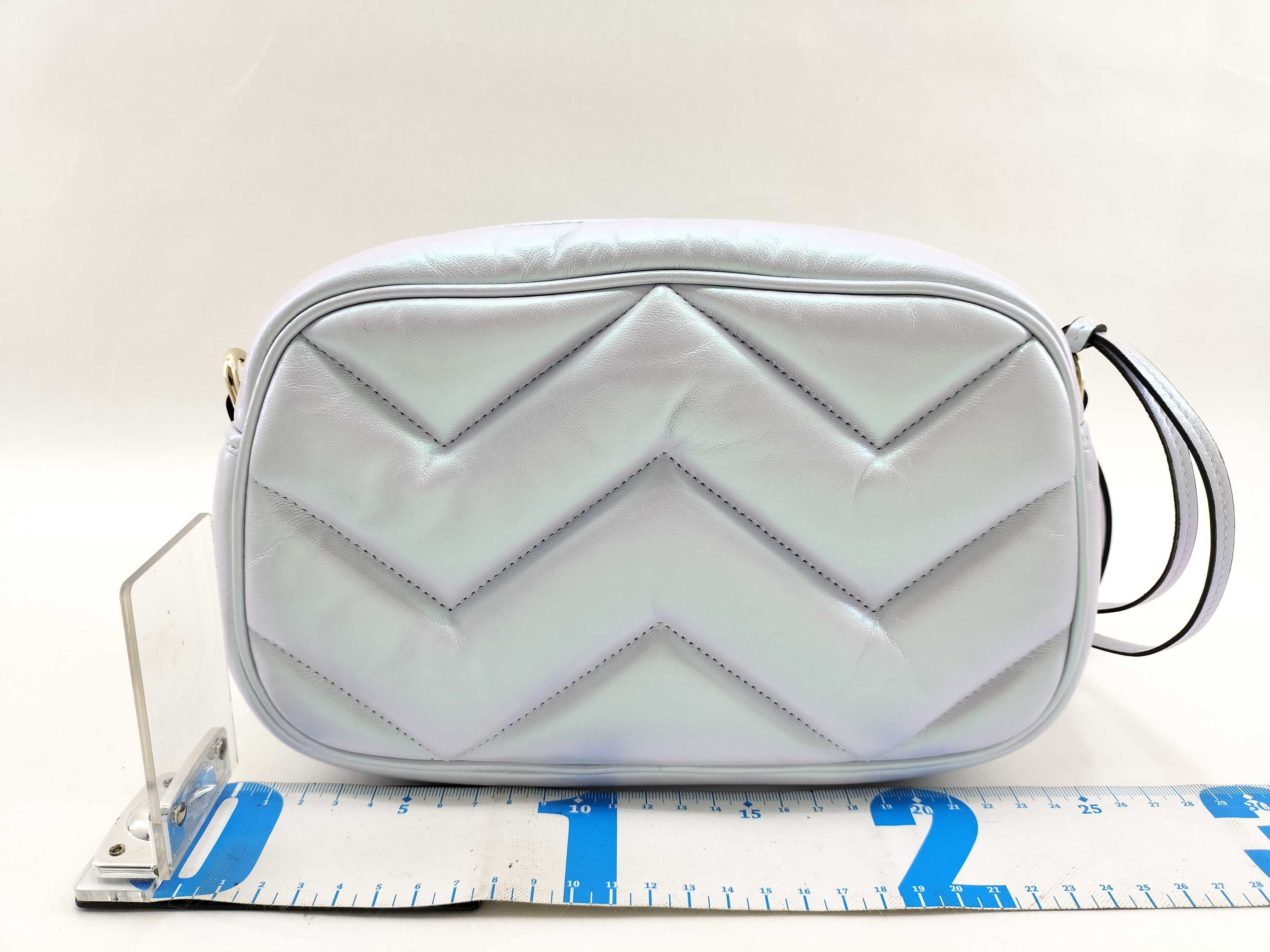 Unused Marmont Chain Shoulder Bag in Aurora — view 2