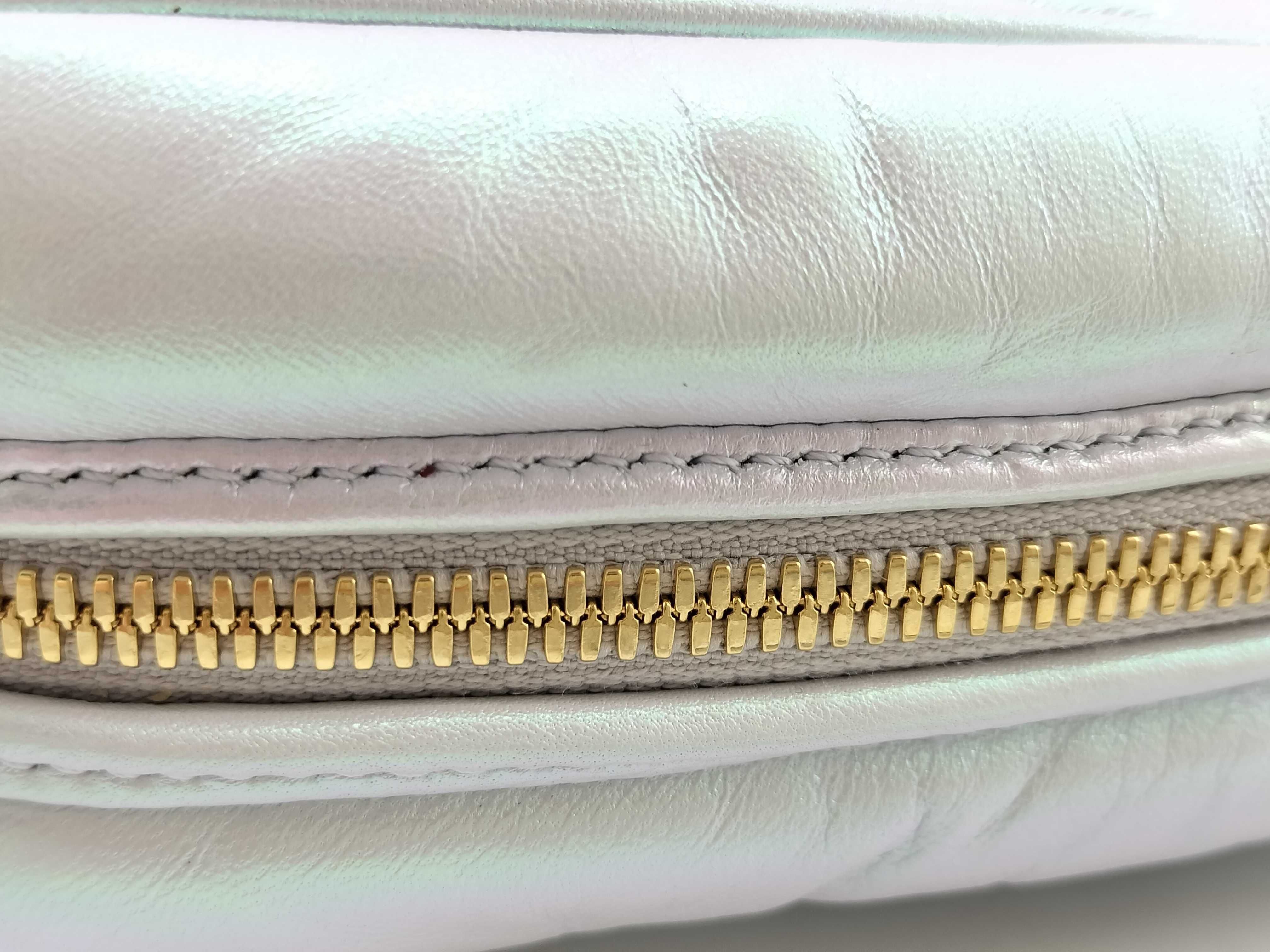 Unused Marmont Chain Shoulder Bag in Aurora — view 8