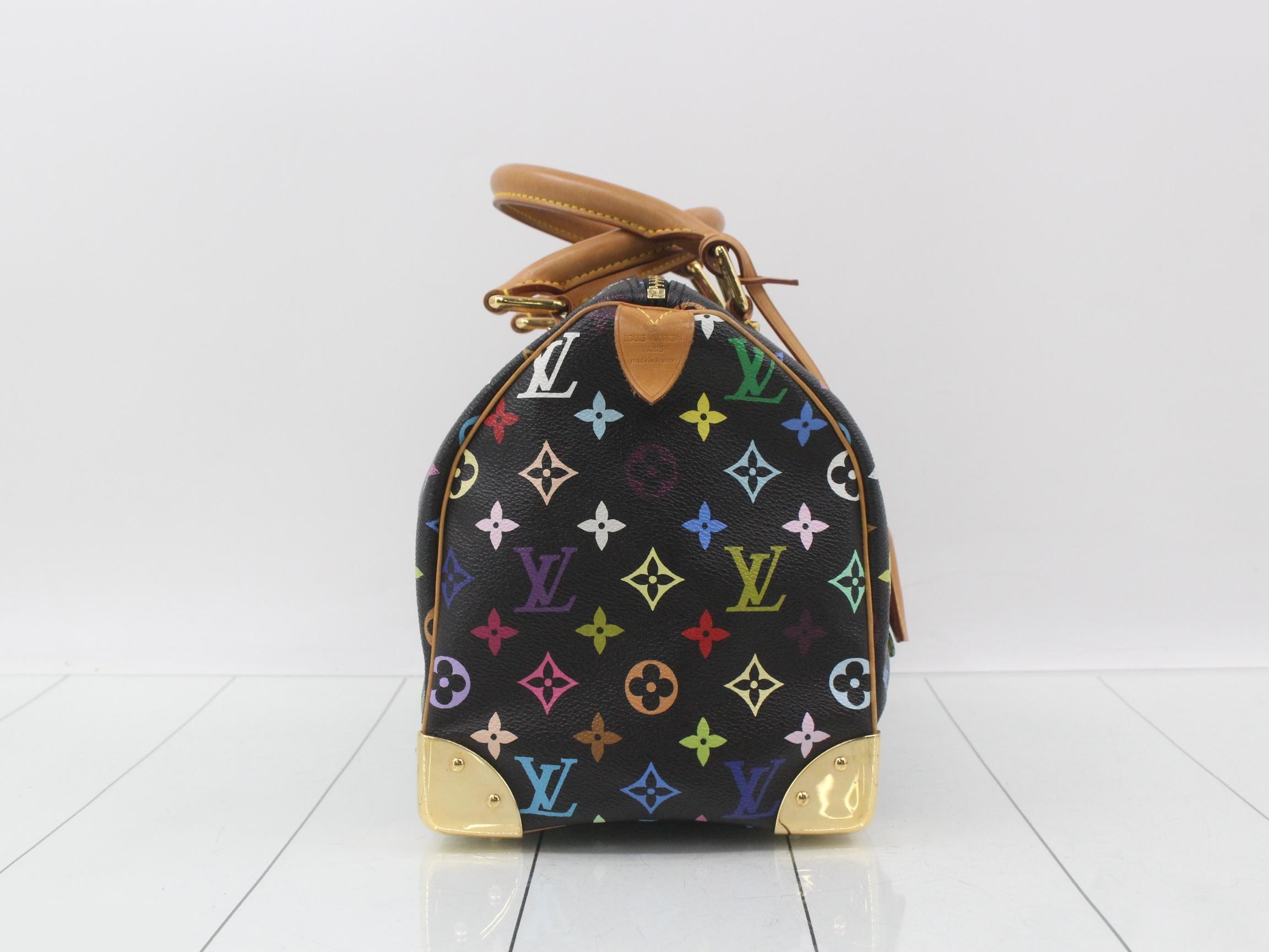 Monogram Multicolor Speedy 30 Noir SP1003 — view 4