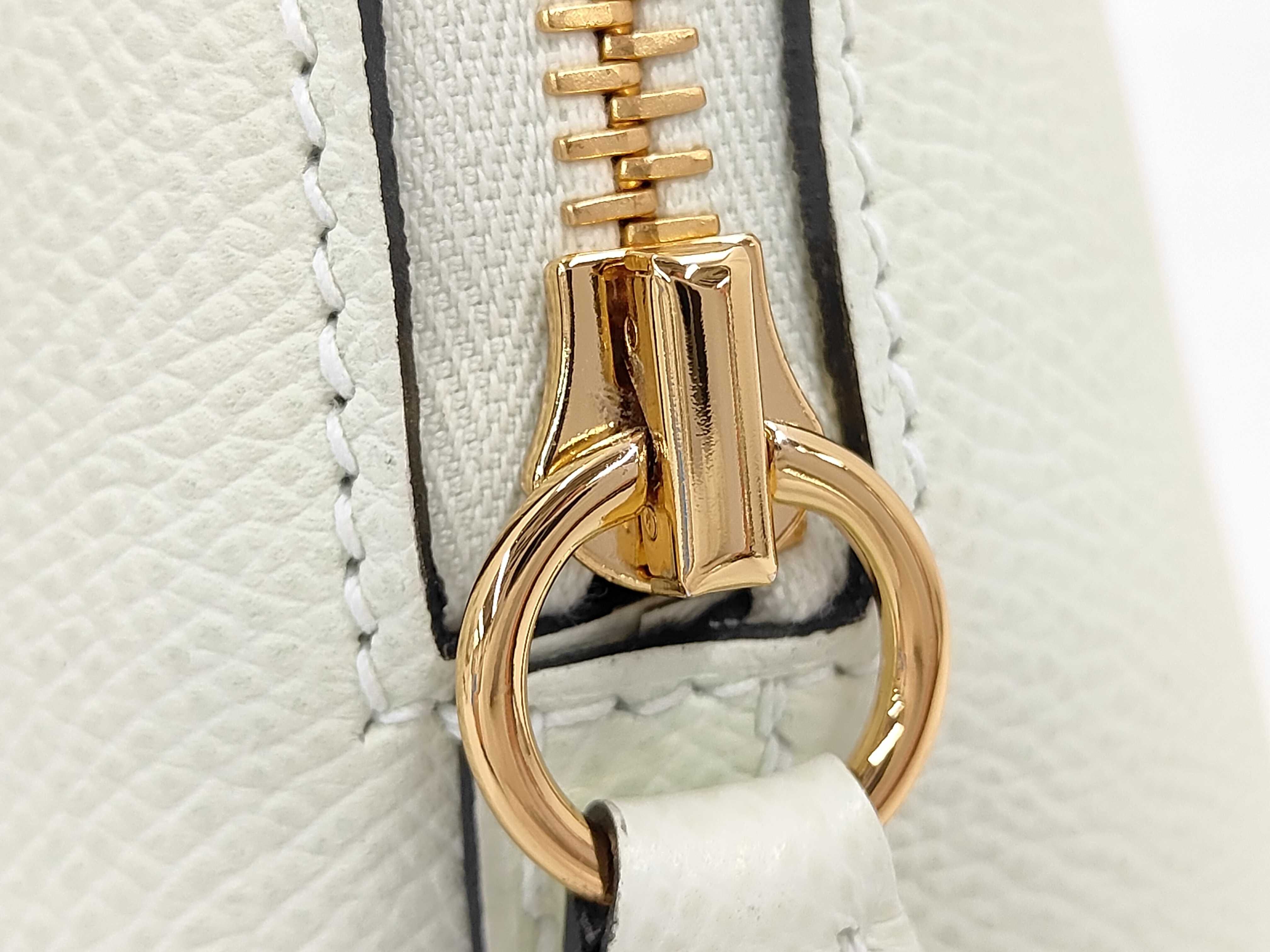 Bolide 1923 25 Epsom Leather Vert Fizz Gold Hardware B Stamp Handbag — view 11