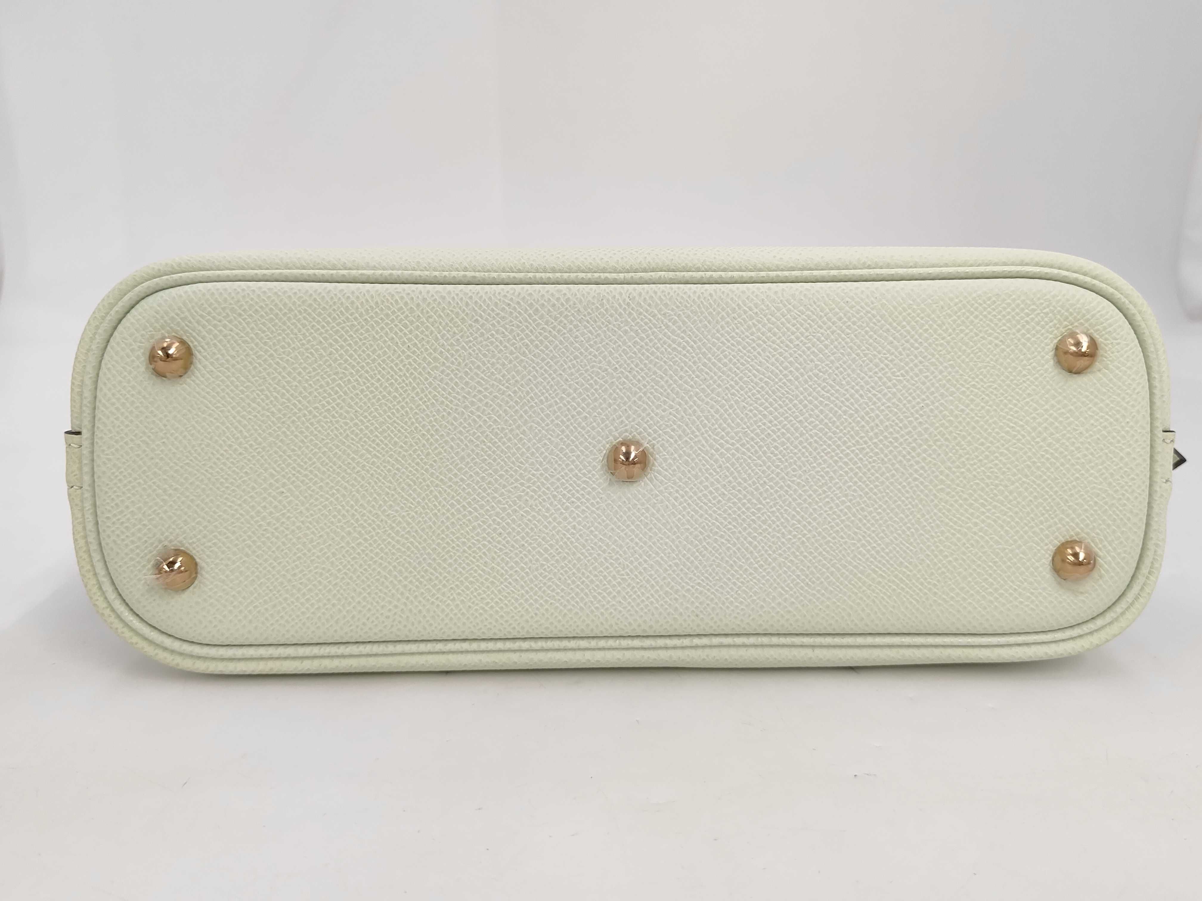Bolide 1923 25 Epsom Leather Vert Fizz Gold Hardware B Stamp Handbag — view 4