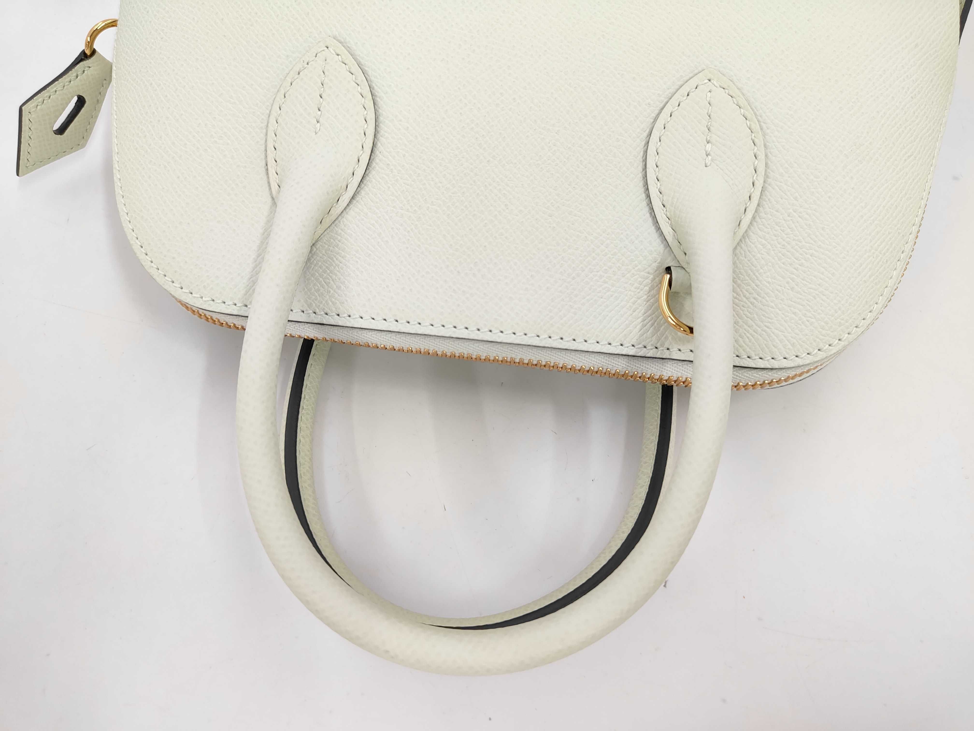 Bolide 1923 25 Epsom Leather Vert Fizz Gold Hardware B Stamp Handbag — view 5
