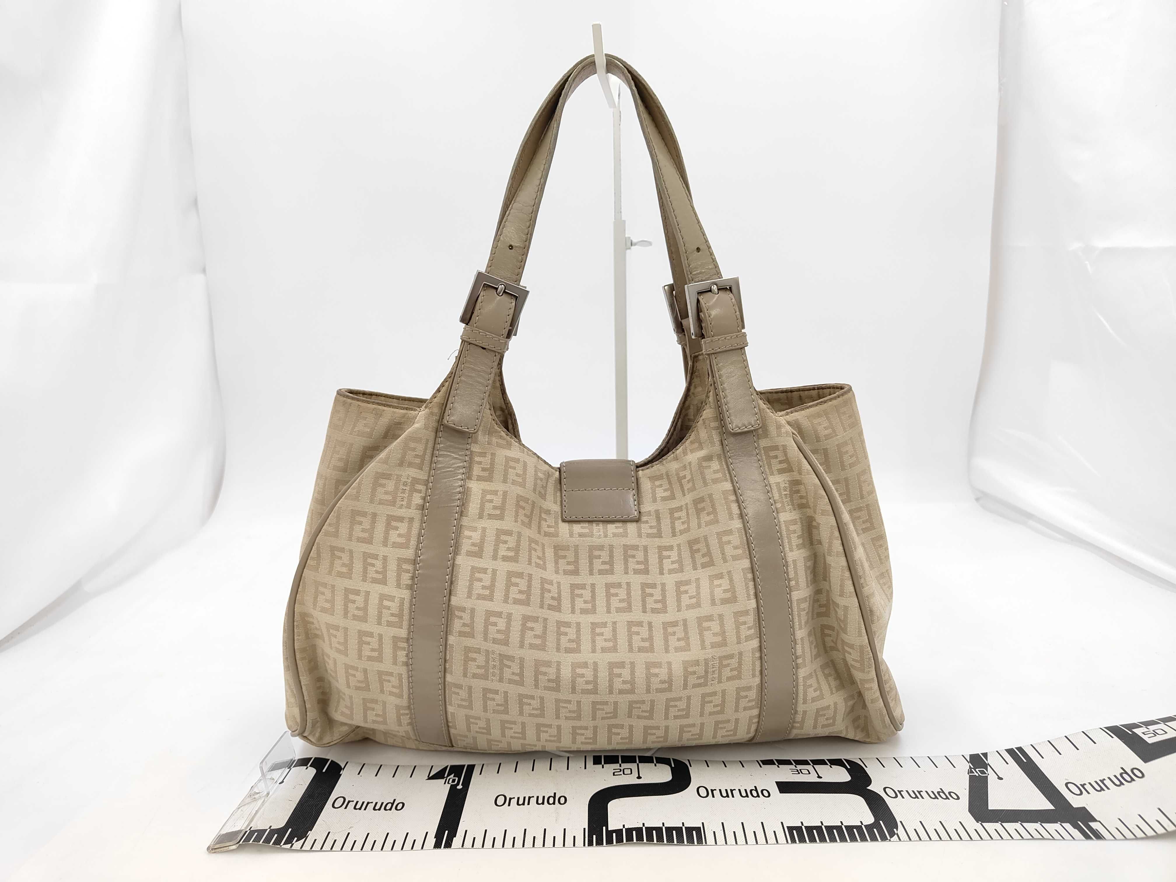 Zucchino Canvas x Leather Tote Bag — view 2