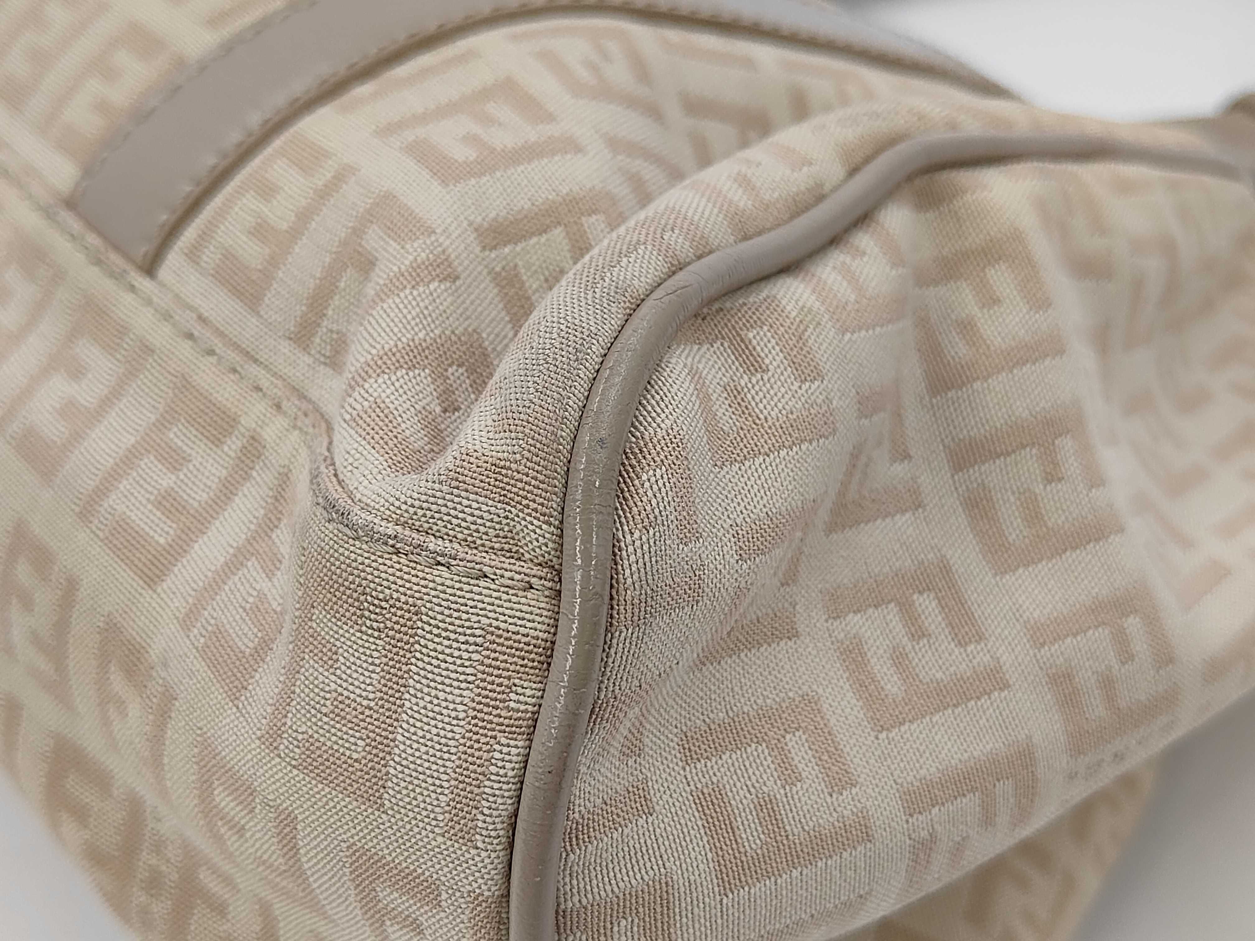 Zucchino Canvas x Leather Tote Bag — view 3