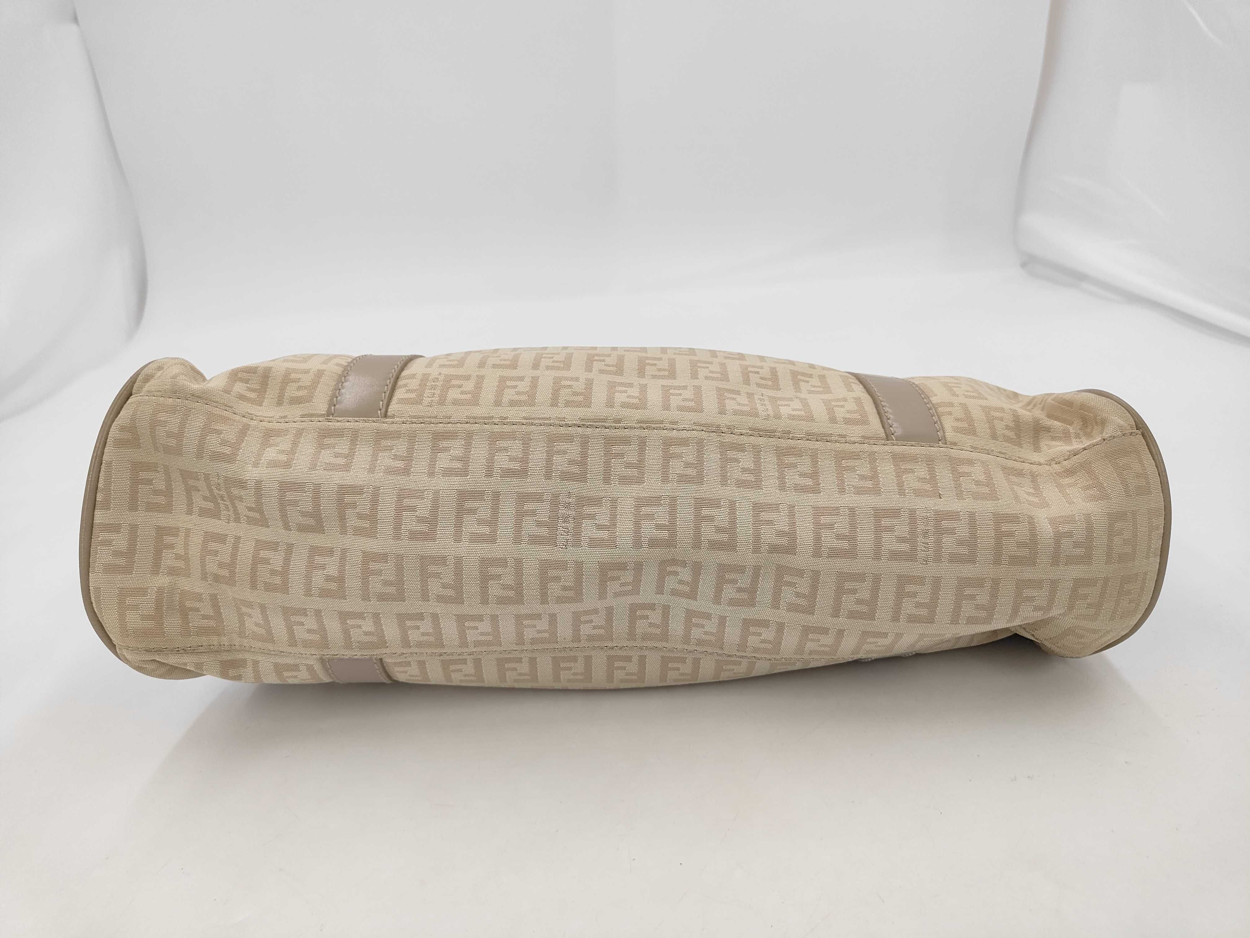Zucchino Canvas x Leather Tote Bag — view 4
