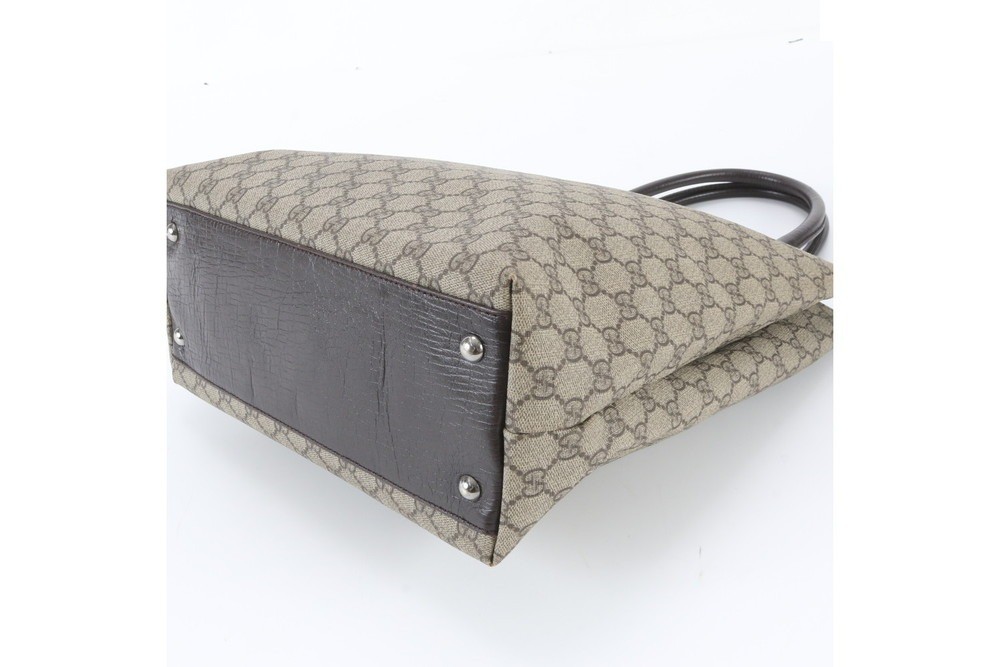GG Supreme 131220 Leather Tote Bag — view 4