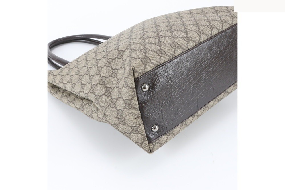 GG Supreme 131220 Leather Tote Bag — view 5