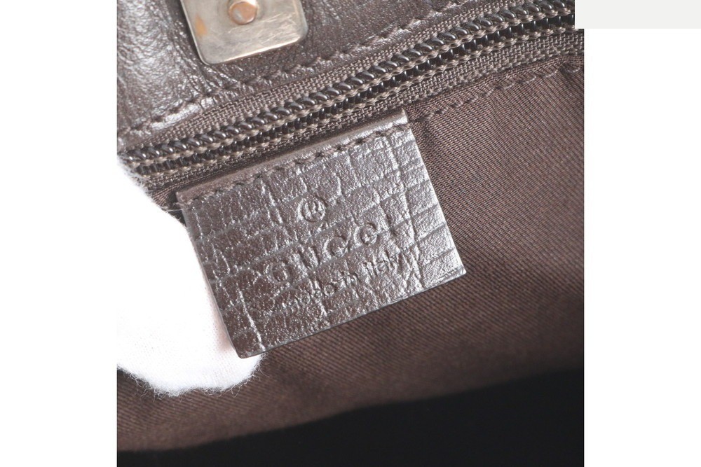 GG Supreme 131220 Leather Tote Bag — view 8