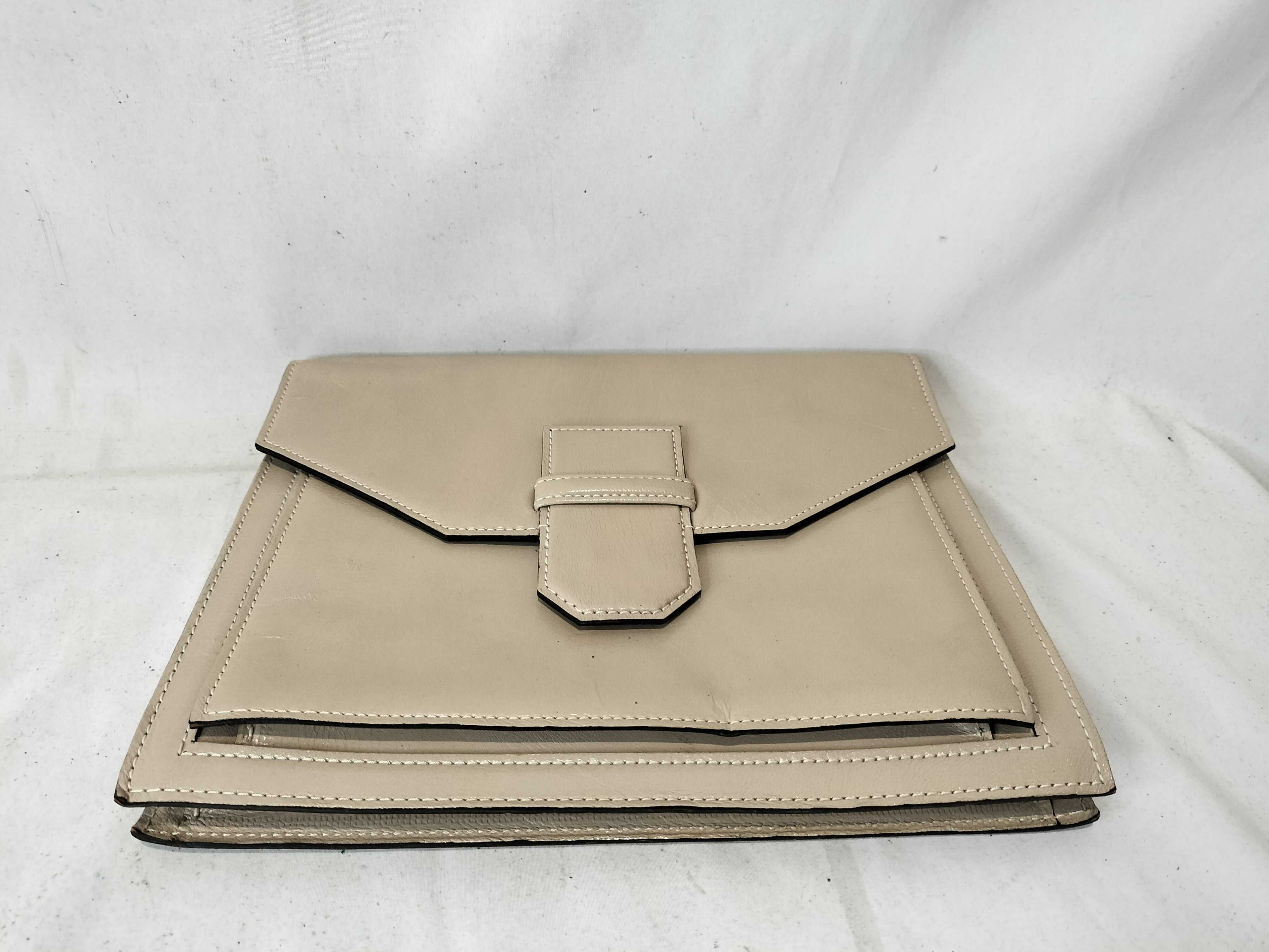 leather clutch bag — view 5