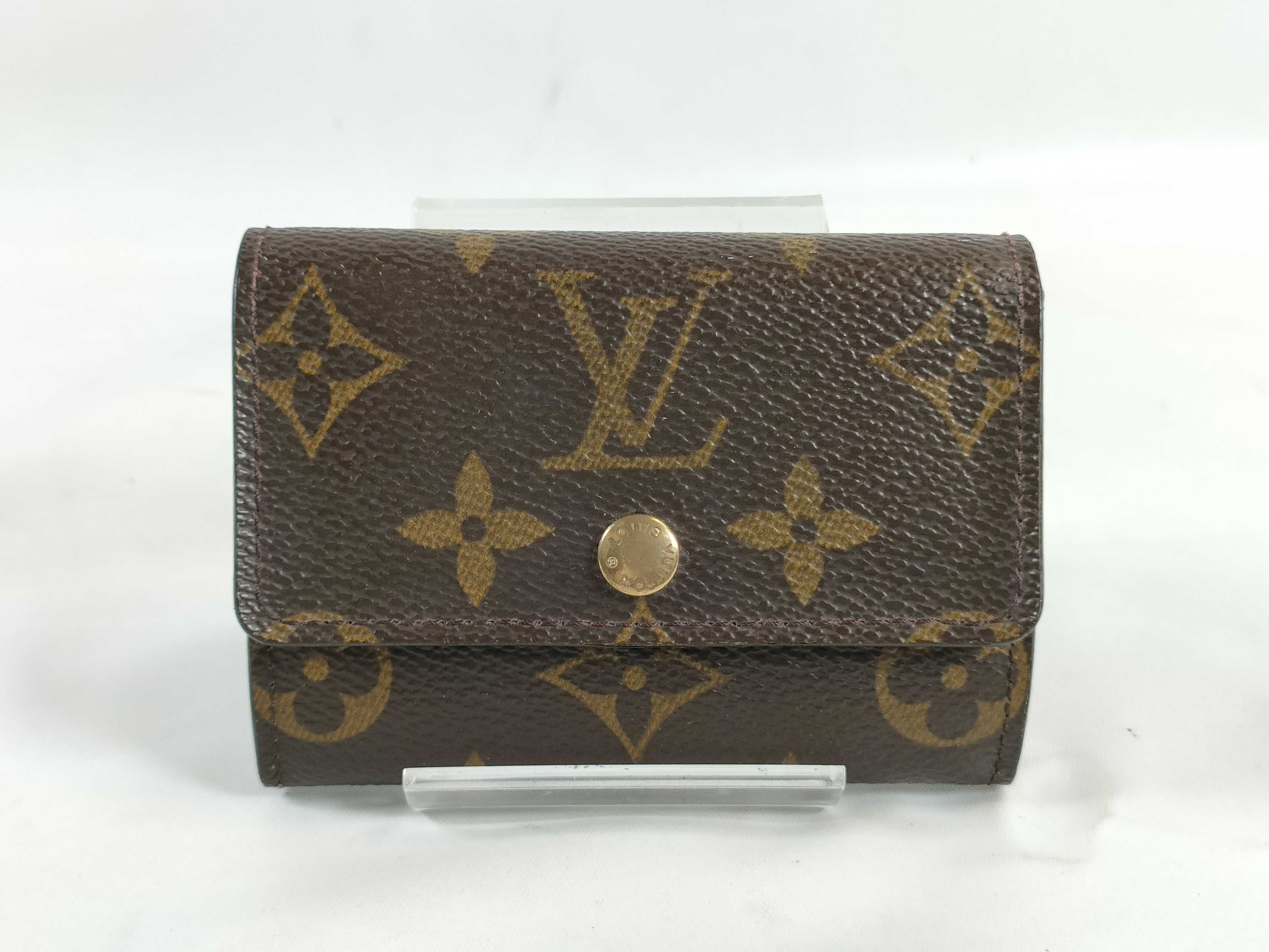 Monogram Coin Case