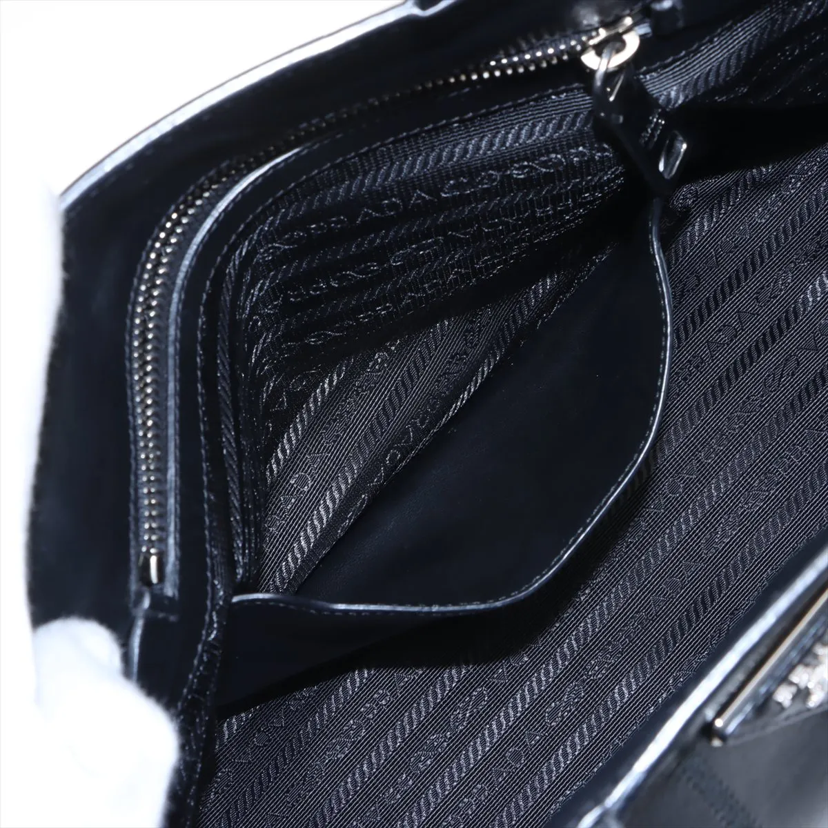 Canapa Leather 2WAY Handbag Black — view 8
