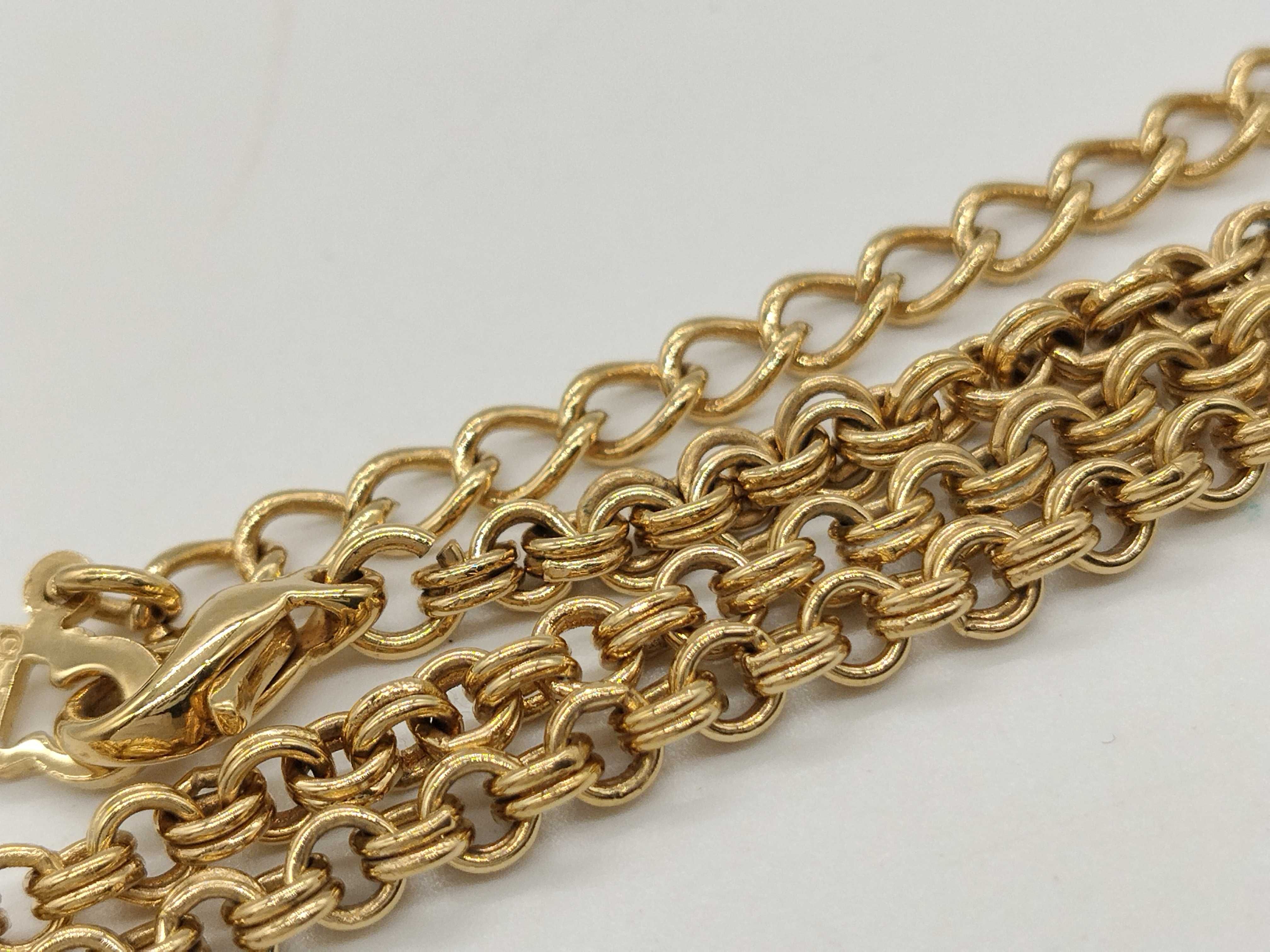 CD 4P Rhinestone Necklace — view 8